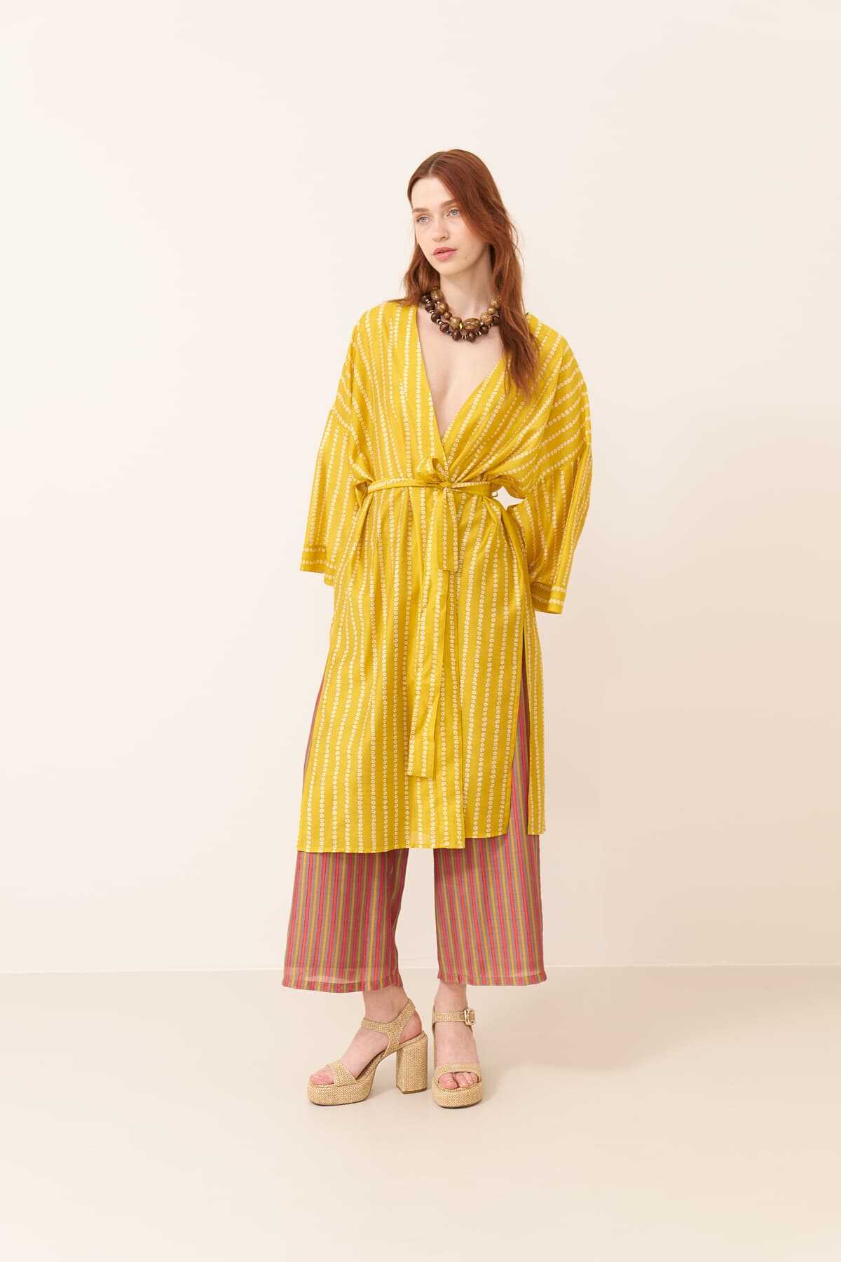 Midi Boy Kimono Standart Renk