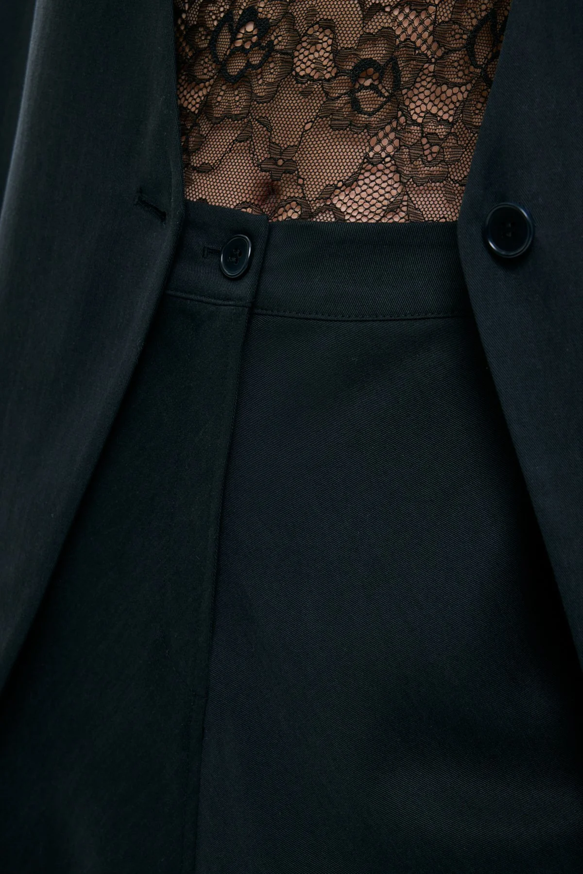 Arka Beli Lastikli Midi Boy Etek Lacivert - 4