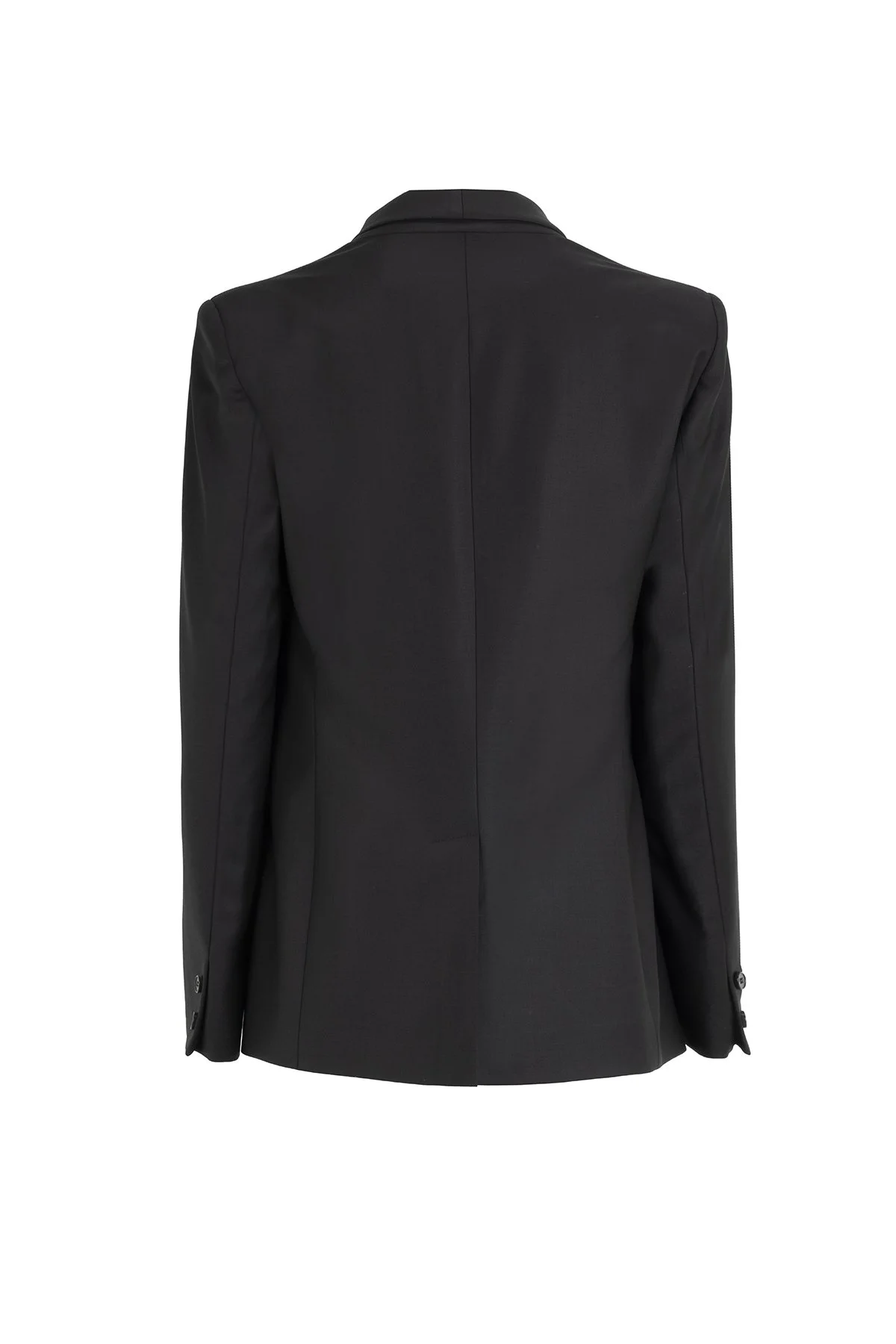  Arkası Yırtmaçlı Kadın Ceket Siyah - 2