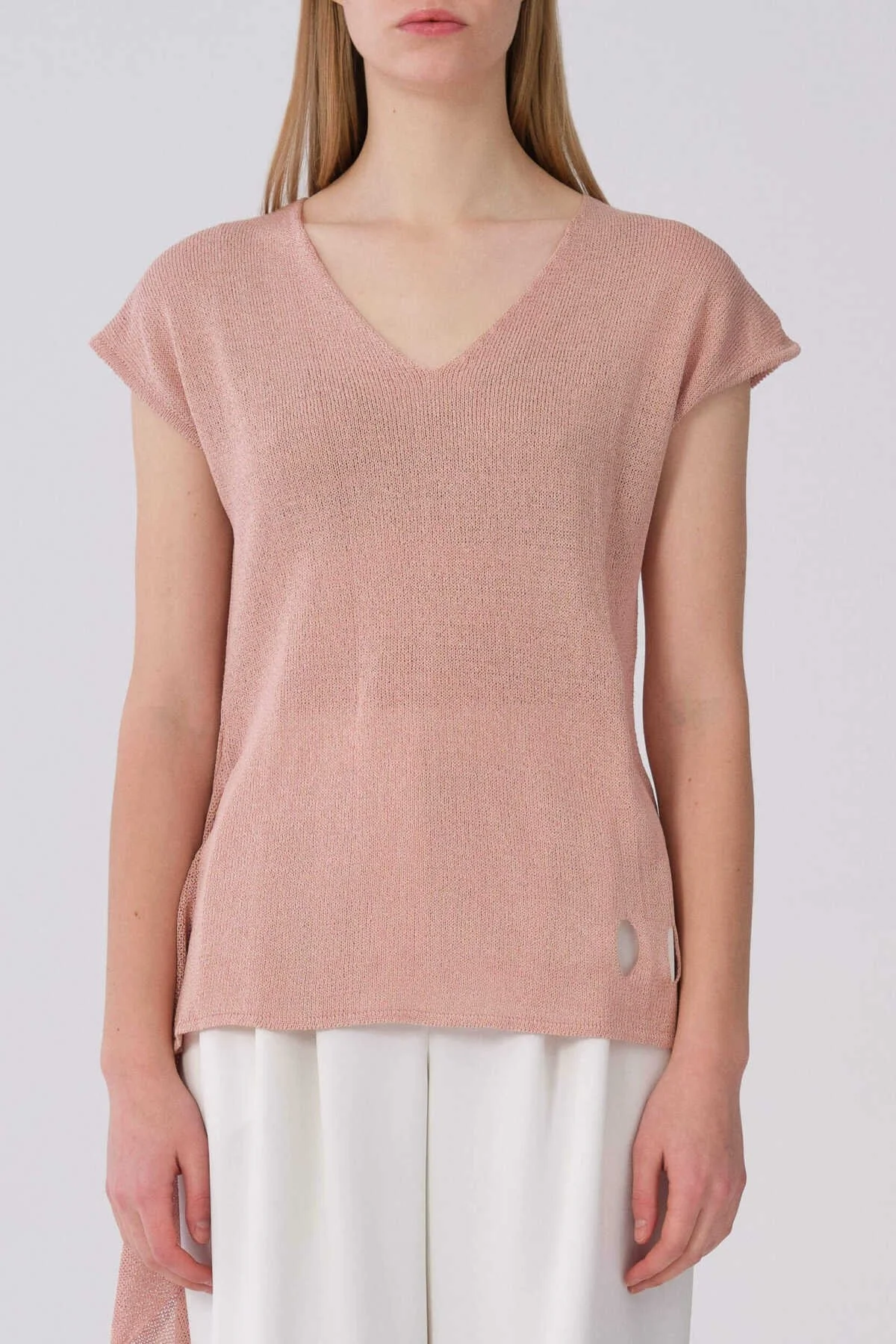 Belden Bağlamalı Triko Standart Renk - 1