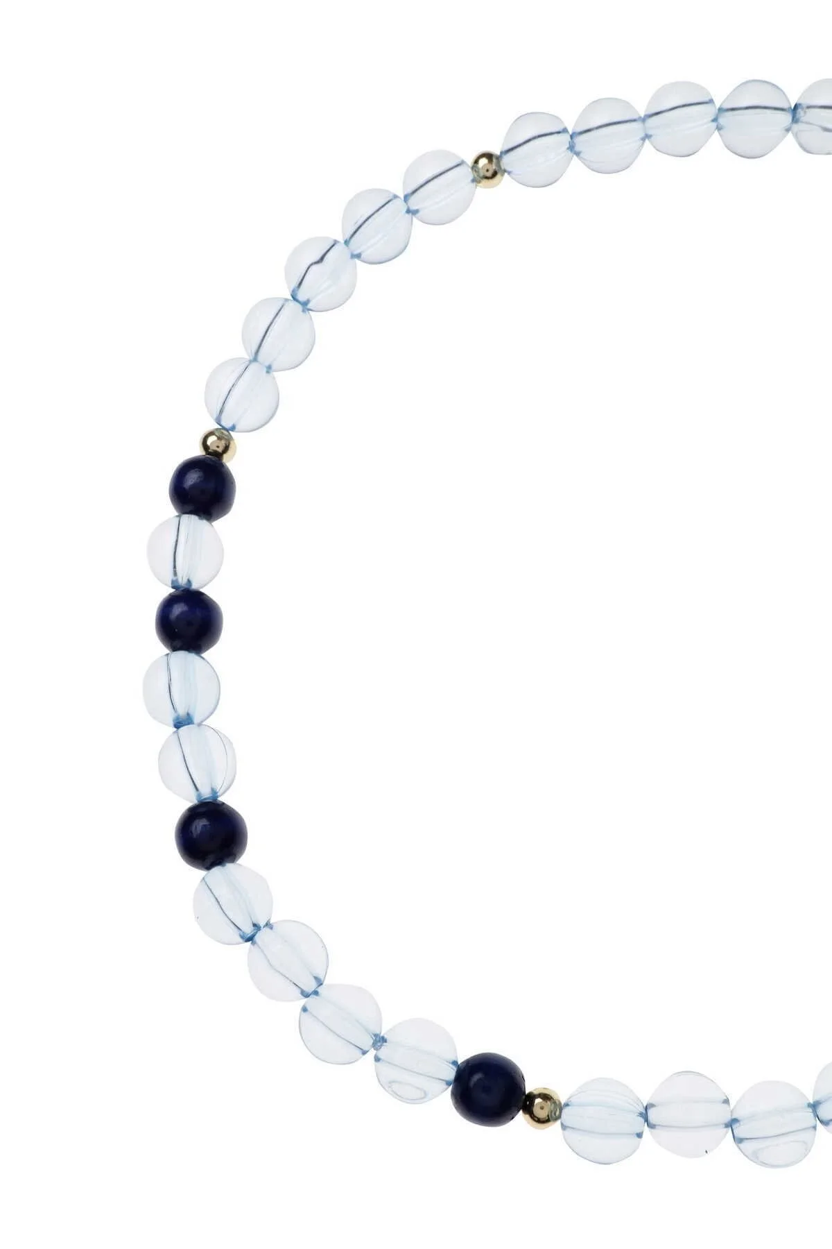 Boncuklu Desenli Kolye Standart Renk - 1