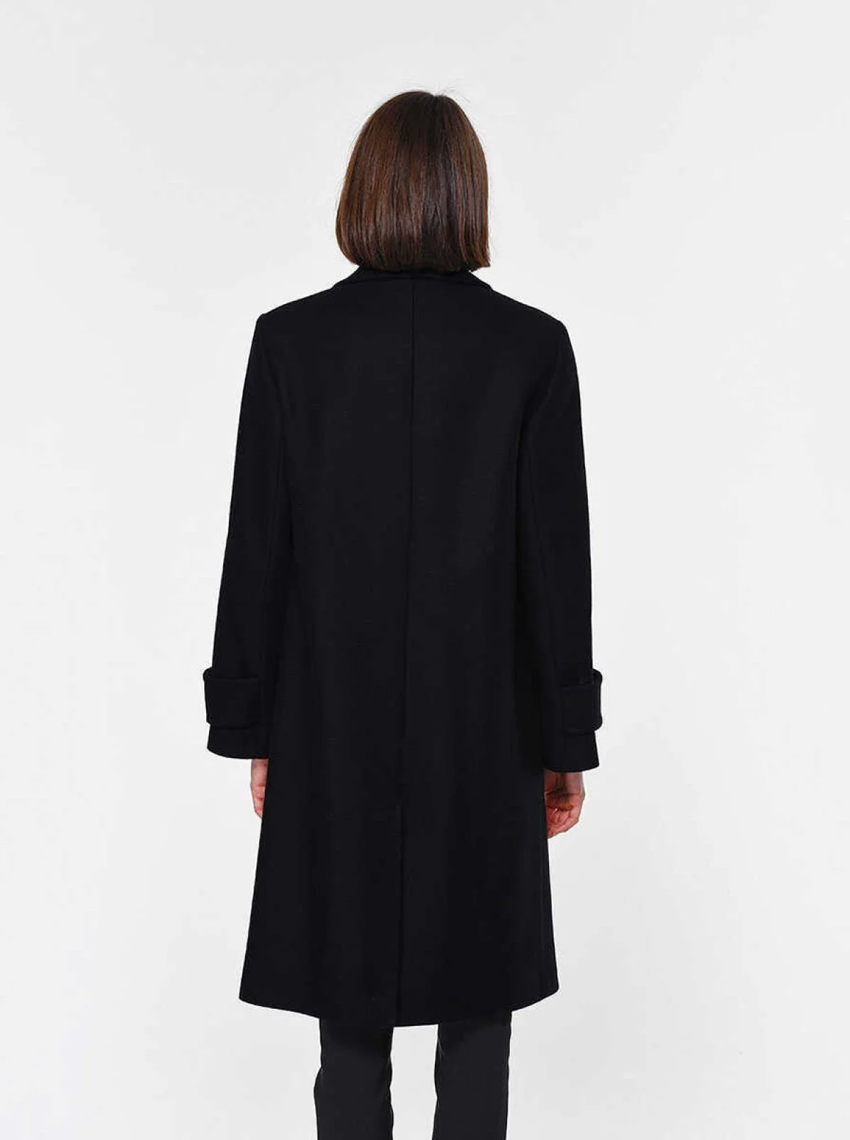  Cep Detaylı Kaban Siyah - 2