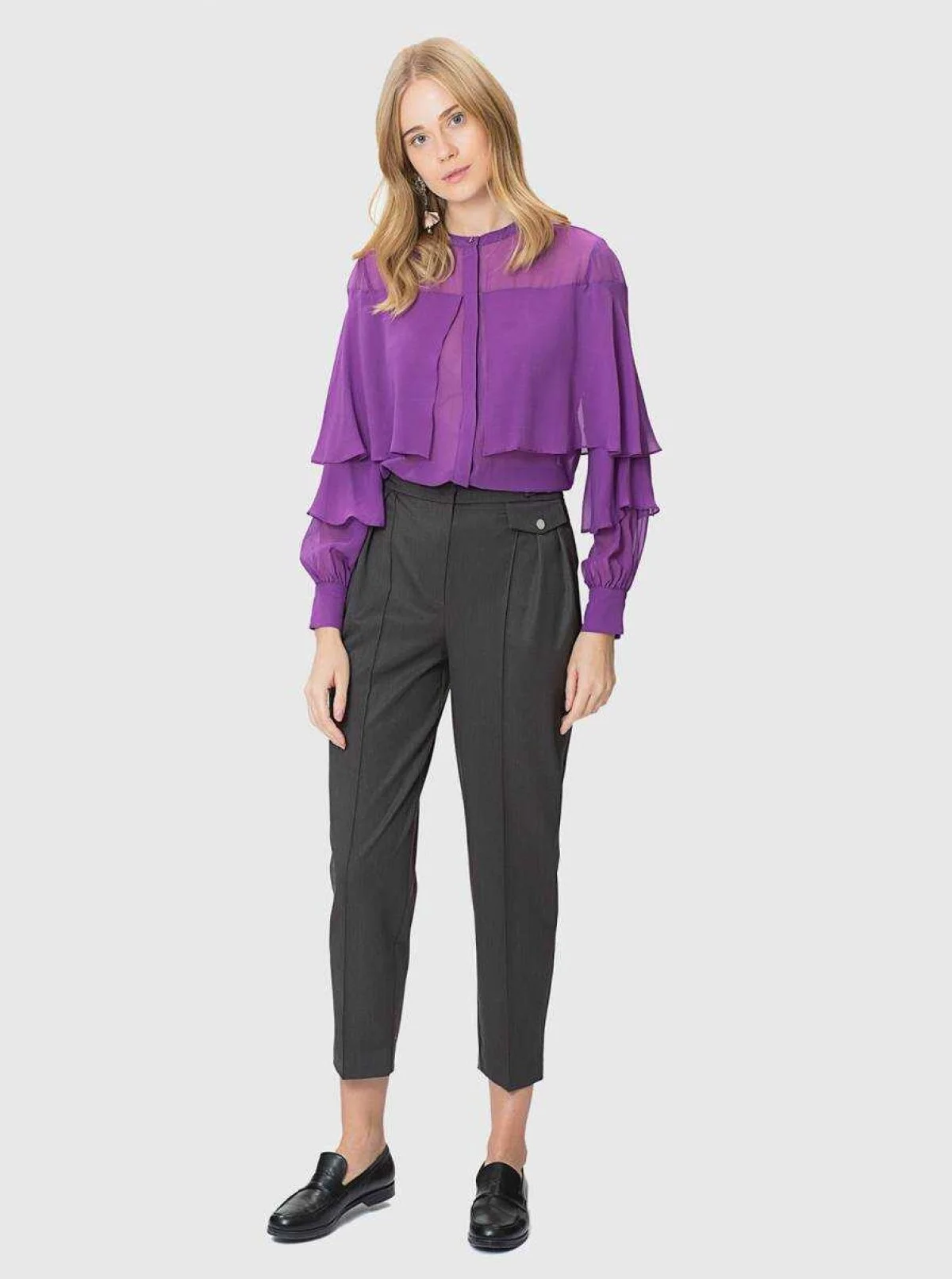  Cep Detaylı Pantolon Antrasit - 1