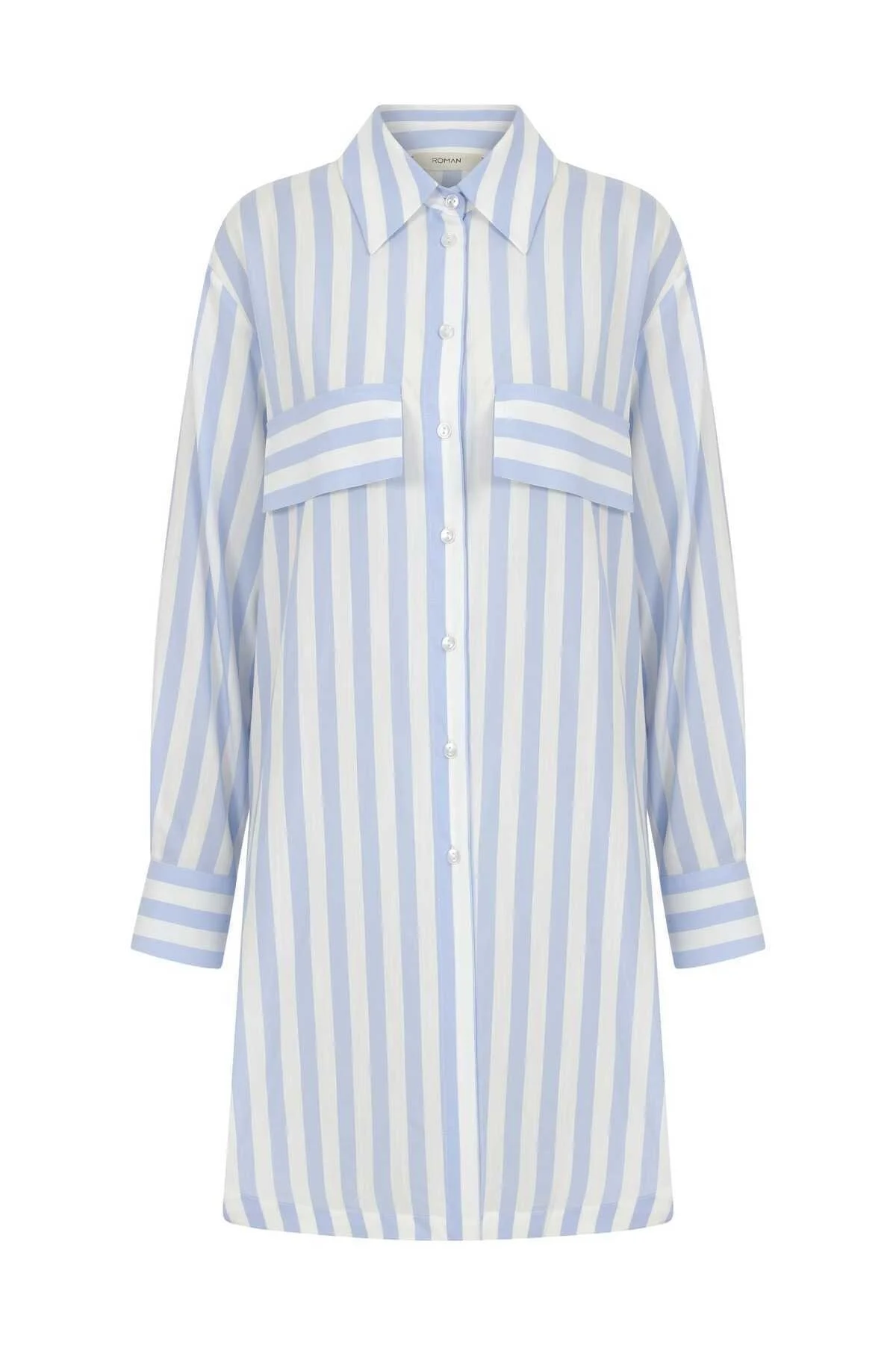 Cepli Desenli Tunik Standart Renk - 4