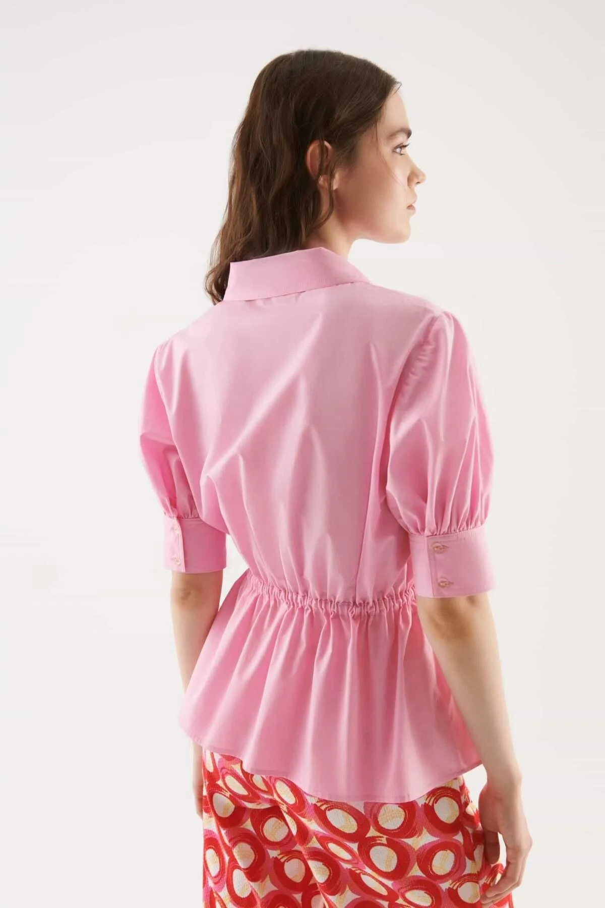 Cepli Kadın Gömlek Pembe - 2