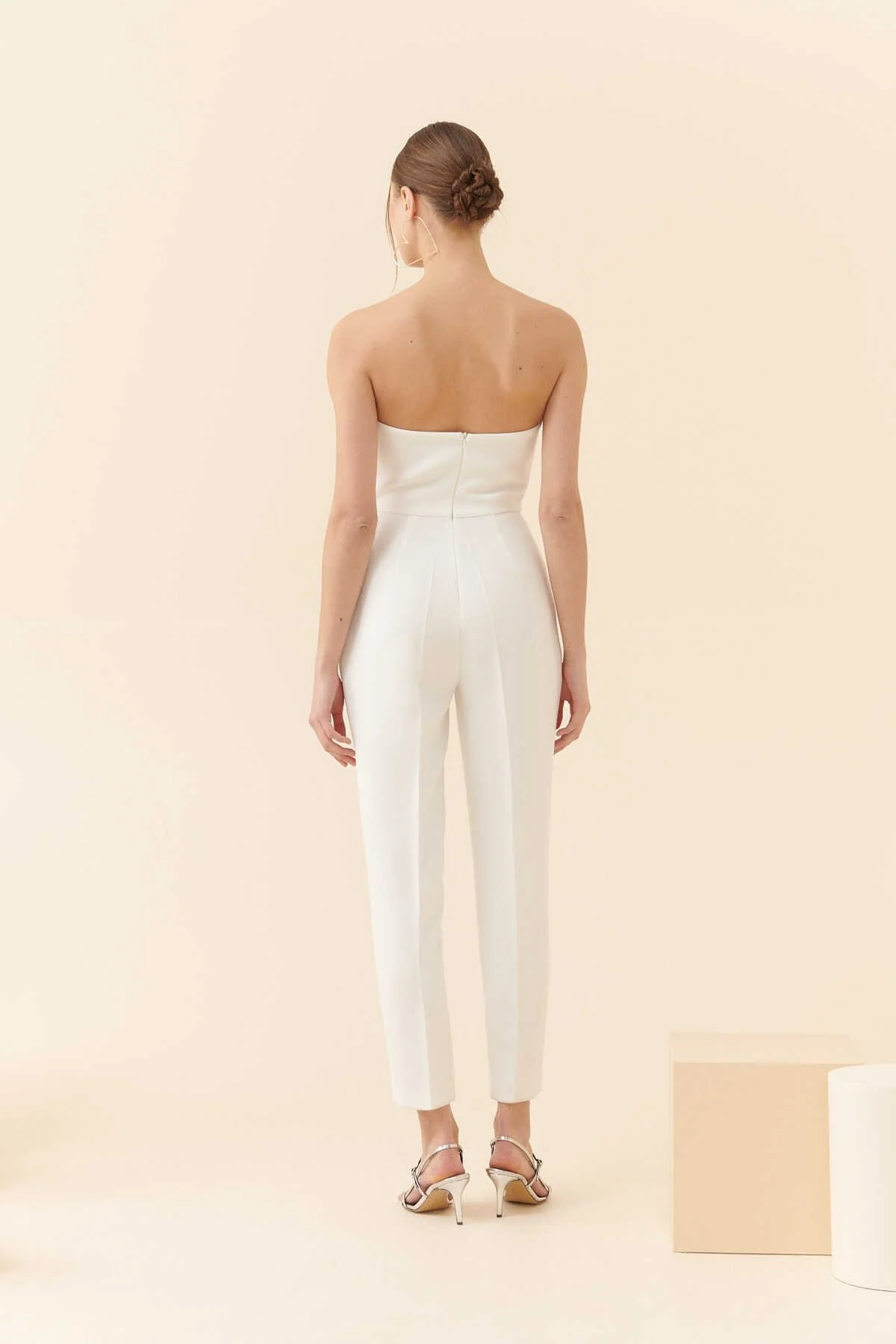 Taşlı Krep Tulum Kemik - 2