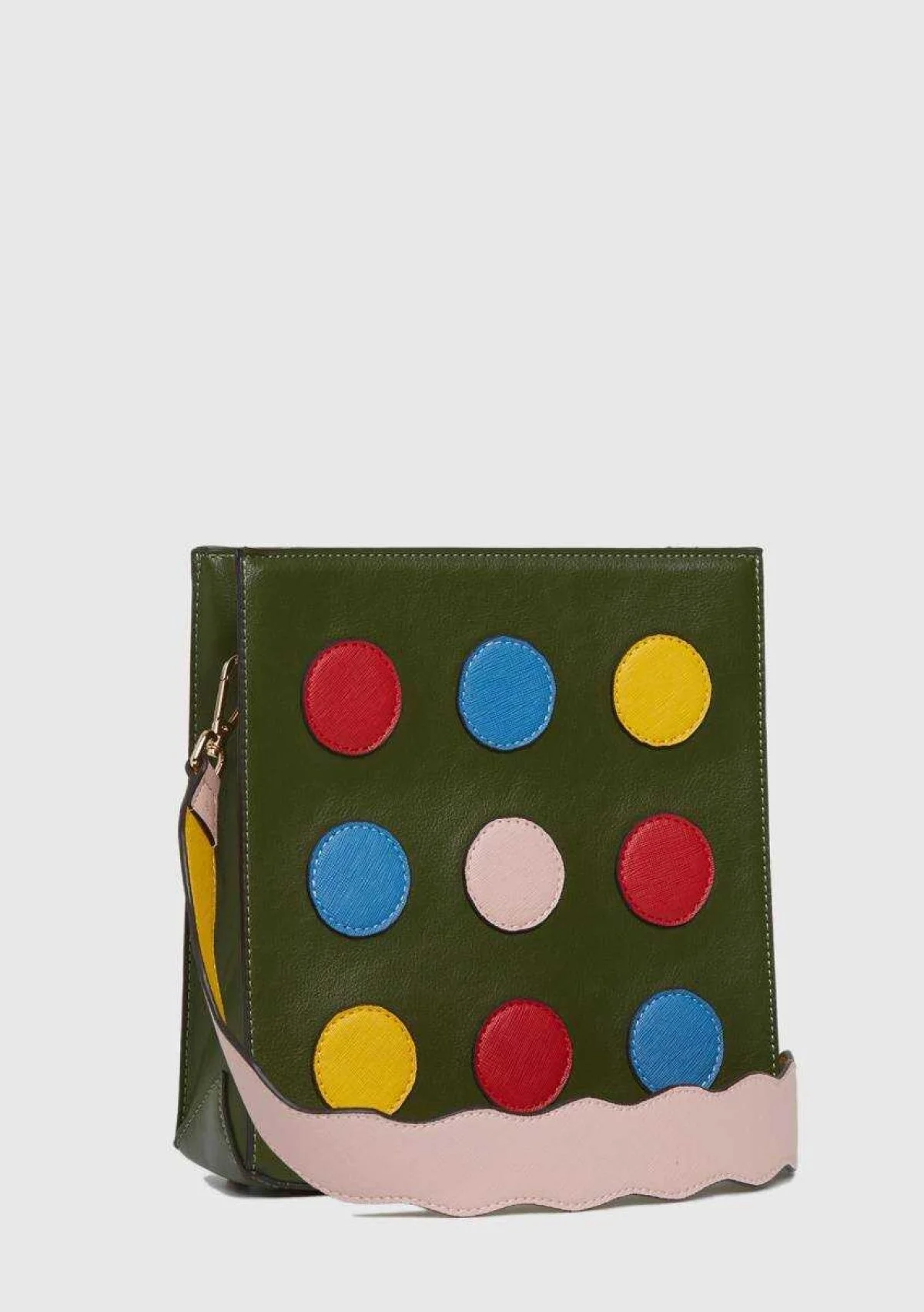 Çok Renkli Detaylı Kol Çantası Standart Renk - 3