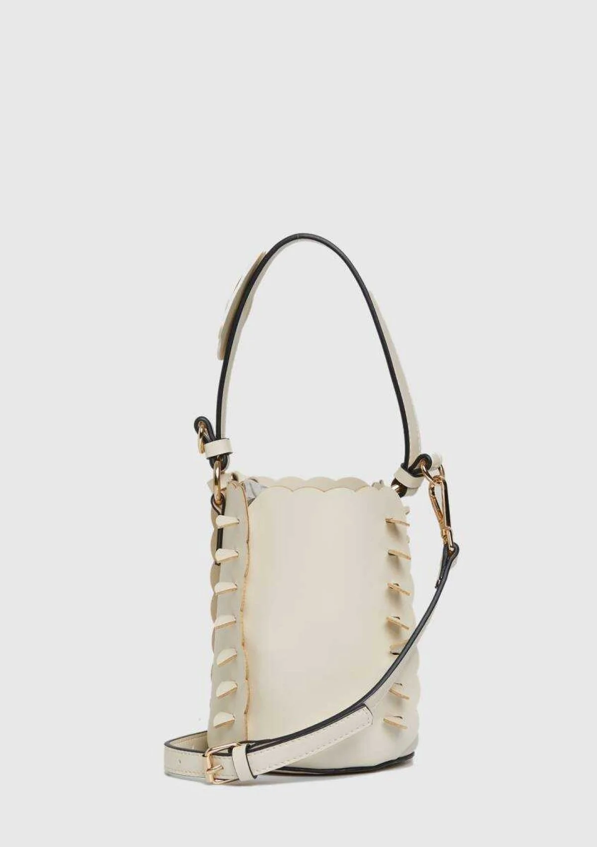 Cüzdanlı Rengi Çanta Kemik - 2