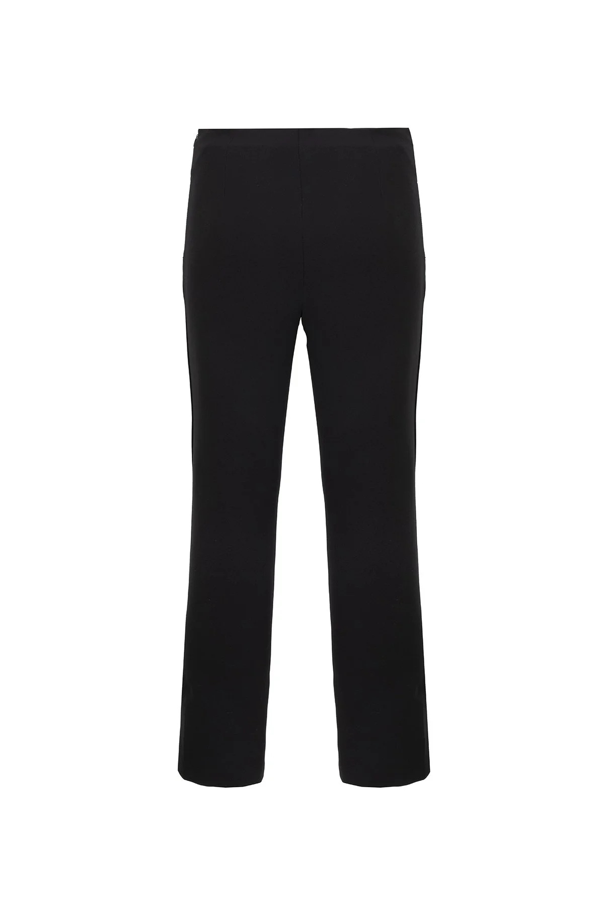  Dar Paça Kadın Pantalon Siyah - 4