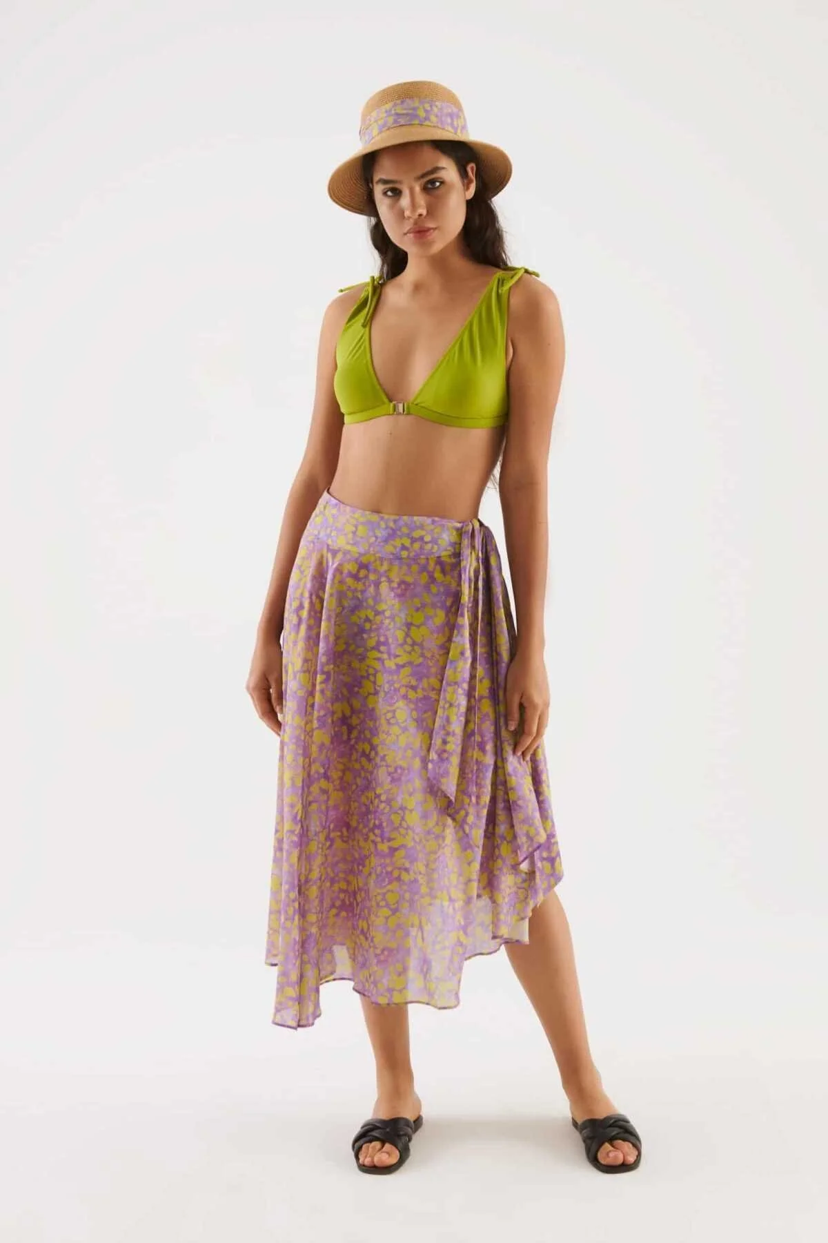 Desenli Etek Standart Renk - 1