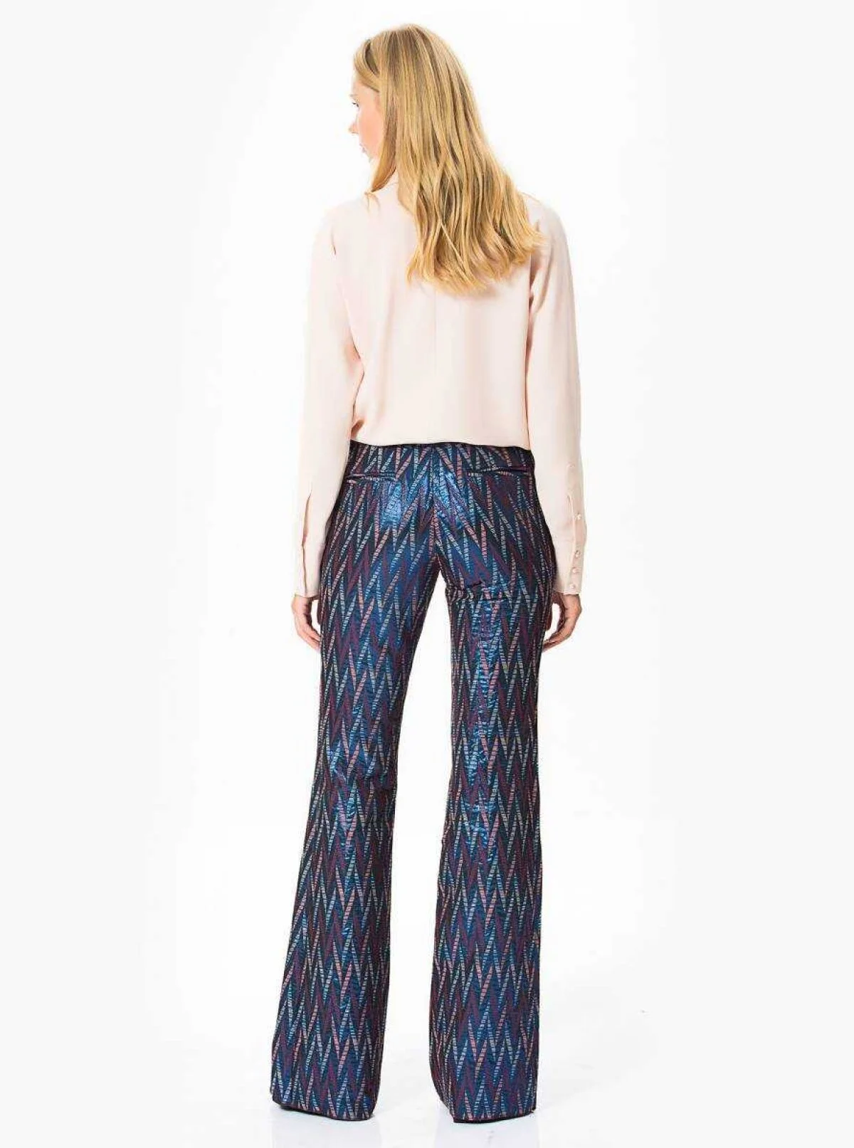  Desenli Jakar Pantolon Standart Renk - 2