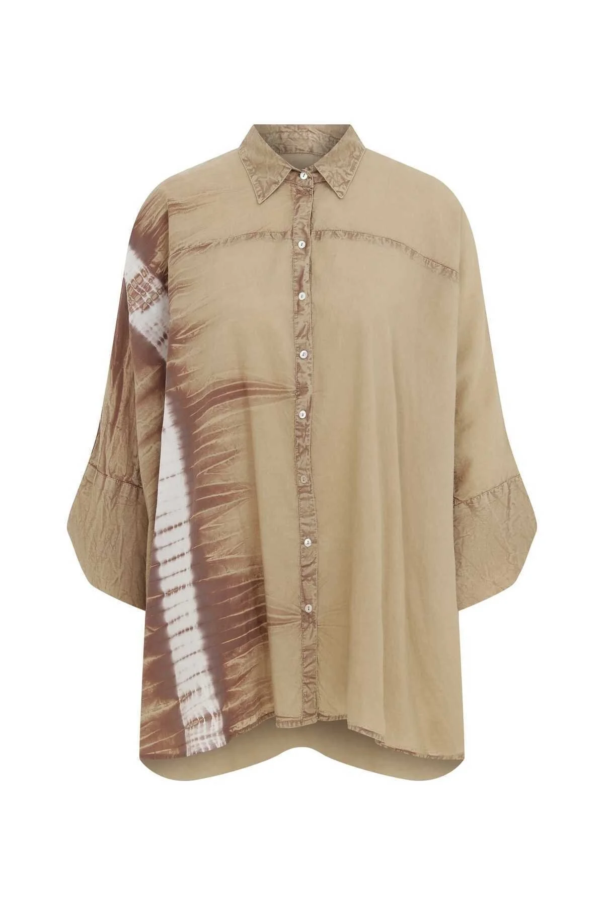 Desenli Kadın Gömlek Standart Renk - 4