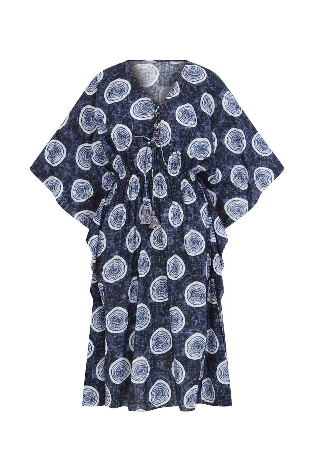 Desenli Kimono Standart Renk - 4