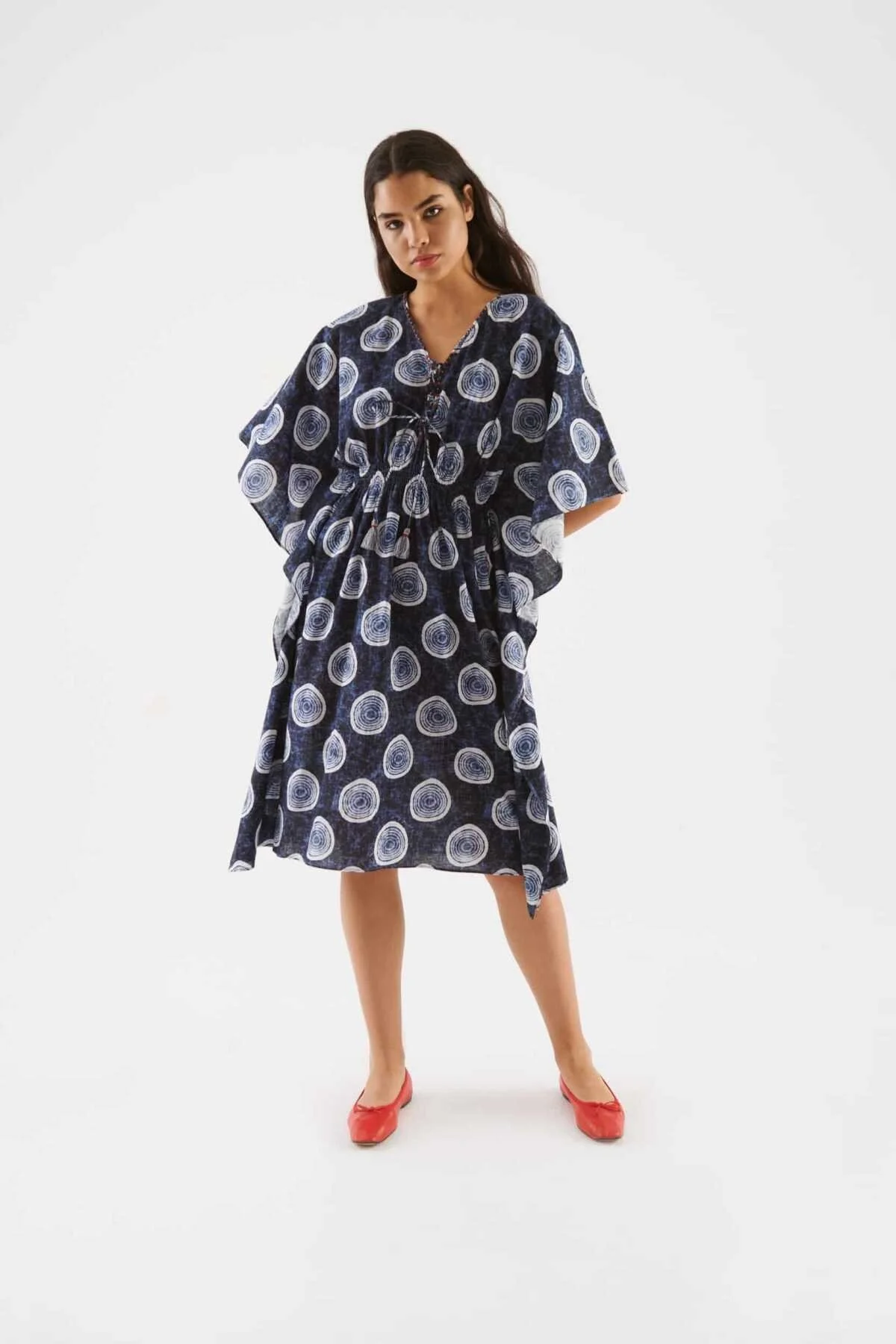 Desenli Kimono Standart Renk - 1