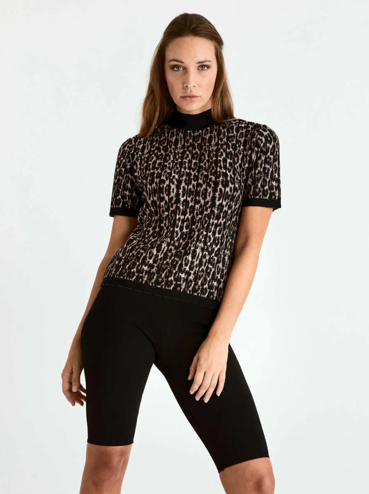  Desenli Sıfır Yaka Triko Standart Renk - 4