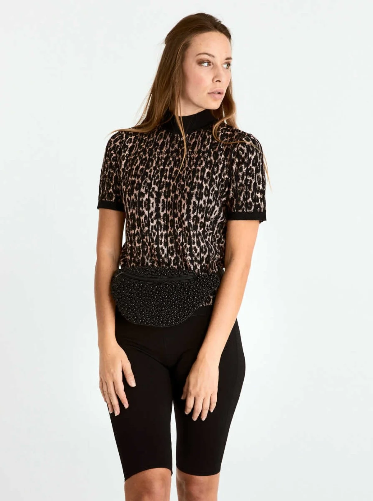  Desenli Sıfır Yaka Triko Standart Renk - 3