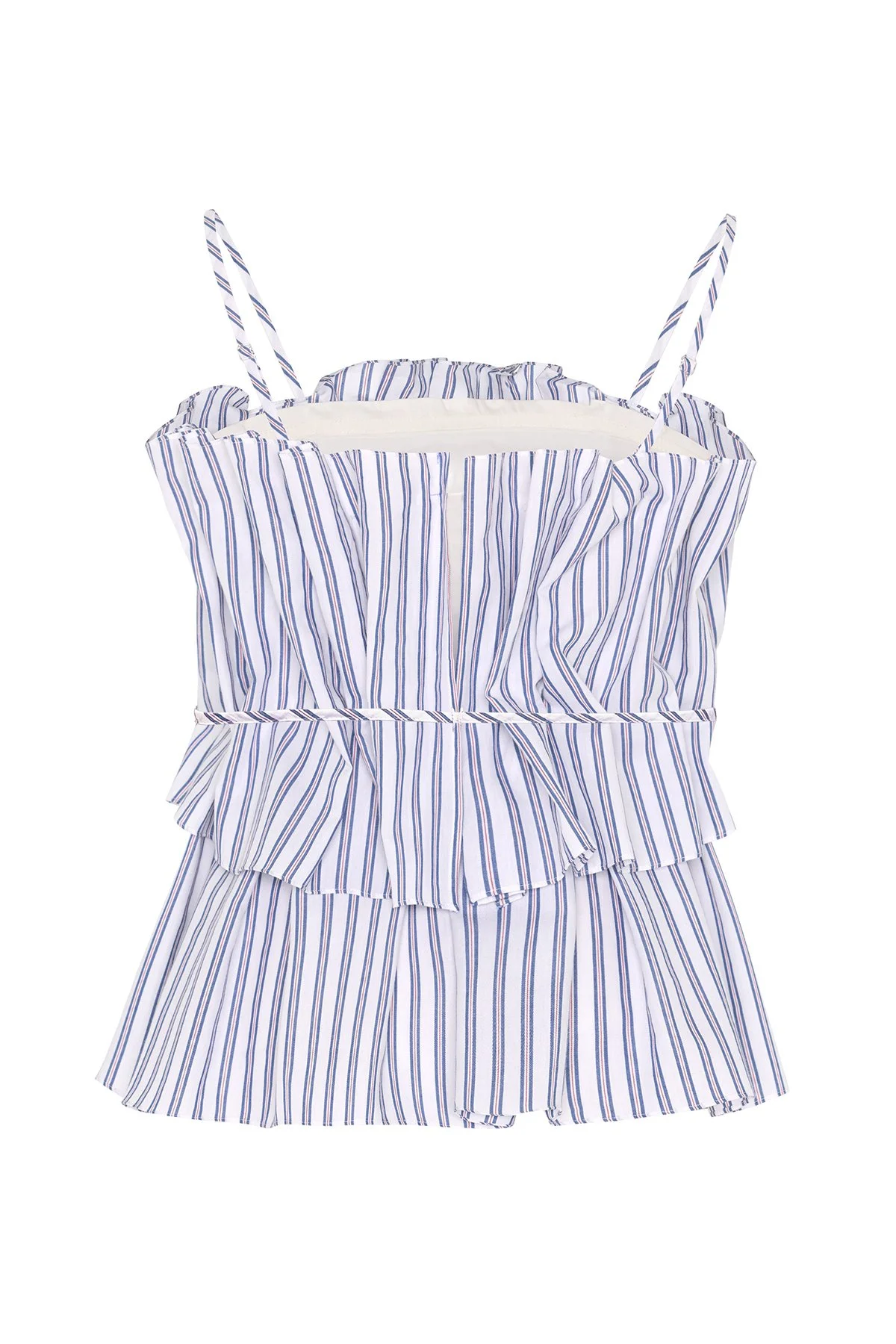 Drape ve Bağcık Detaylı Büstiyer Standart Renk - 6