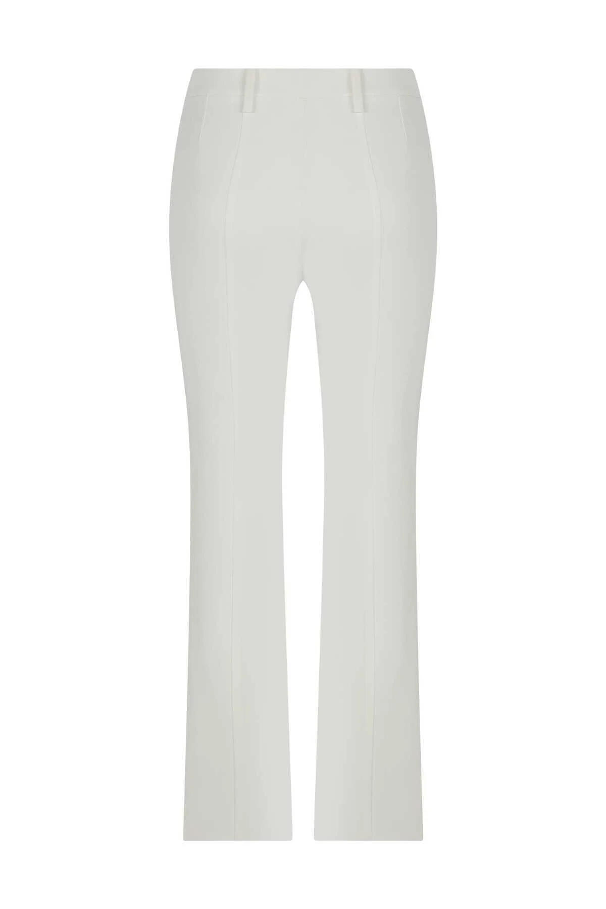 Düz Paça Kadın Pantolon Ekru - 2