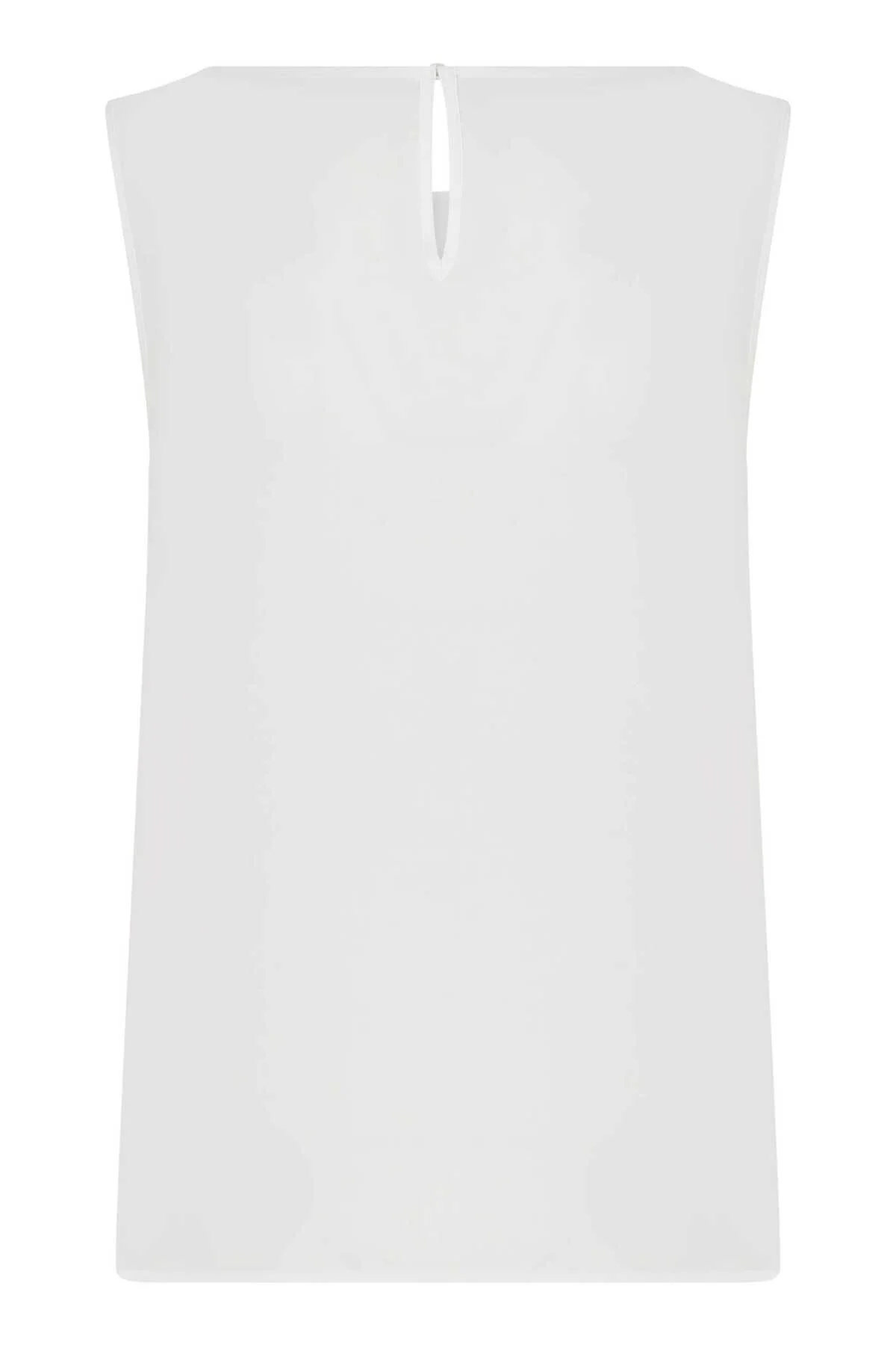  Fular Detaylı Bluz Beyaz - 5