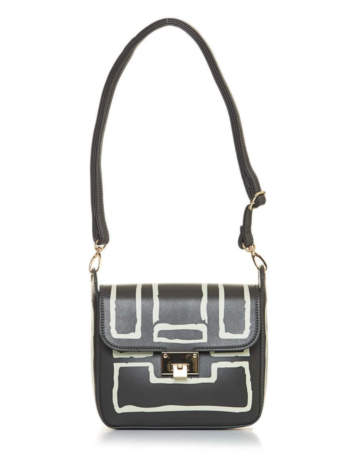 Gold Metal Detaylı Askılı Çanta Standart Renk - 3