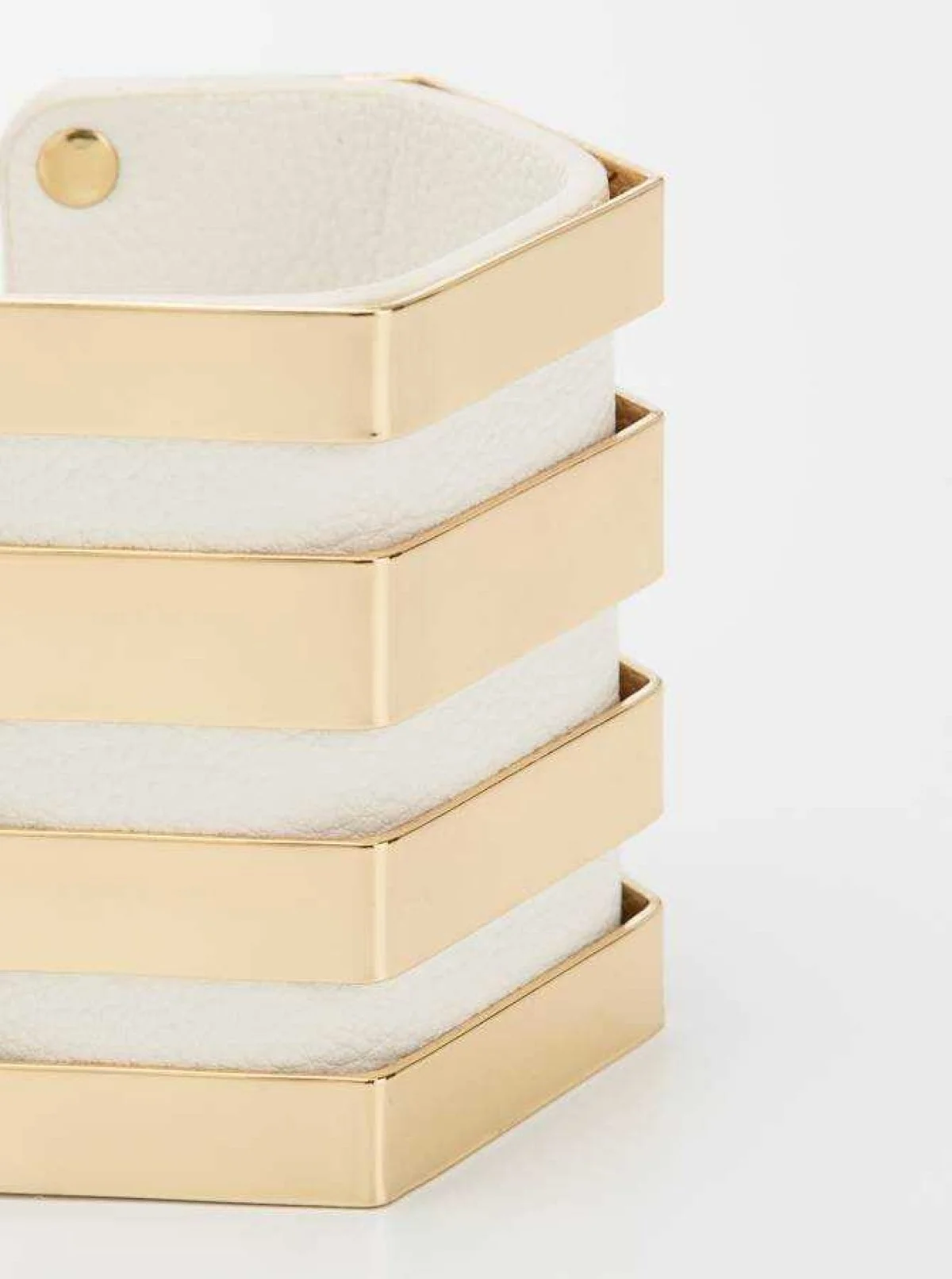 Gold Rengi Bilezik Beyaz - 2