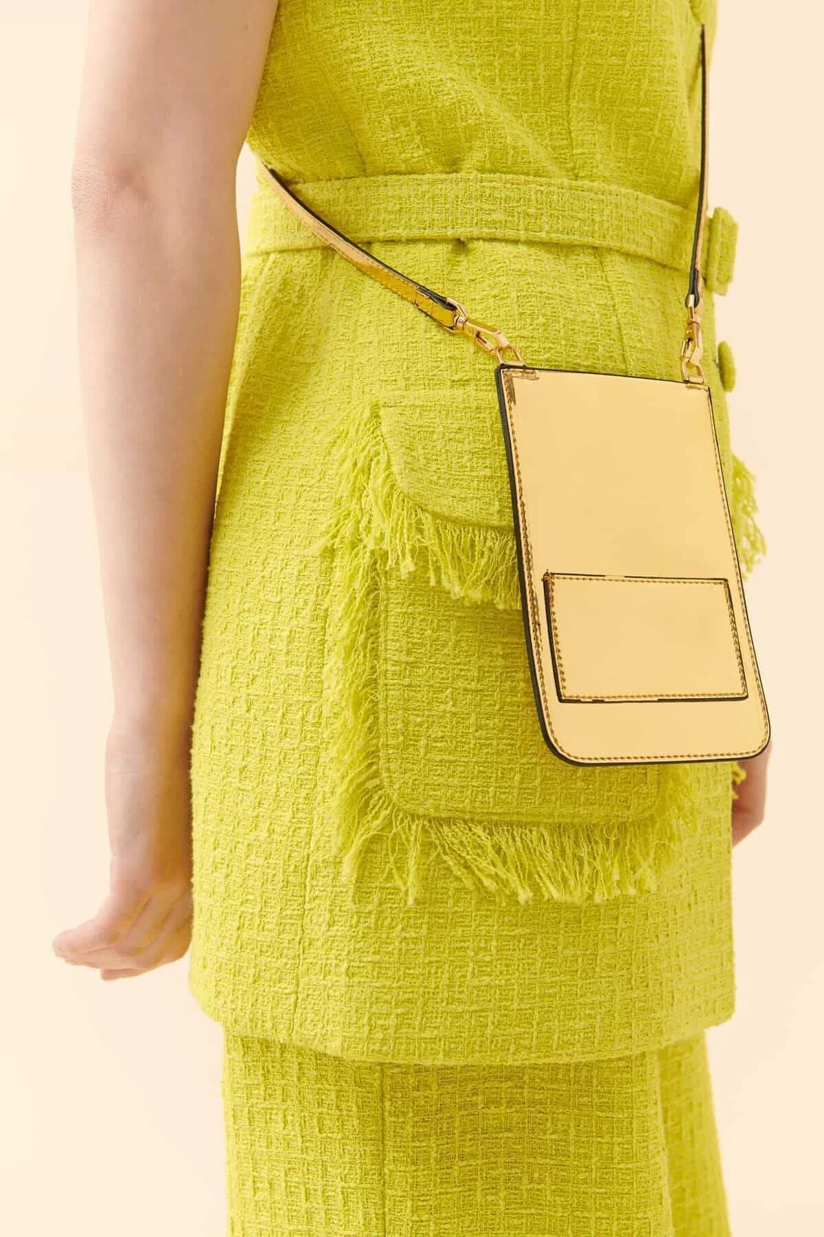  Gümüş Rengi Telefon Kılıfı Gold - 2