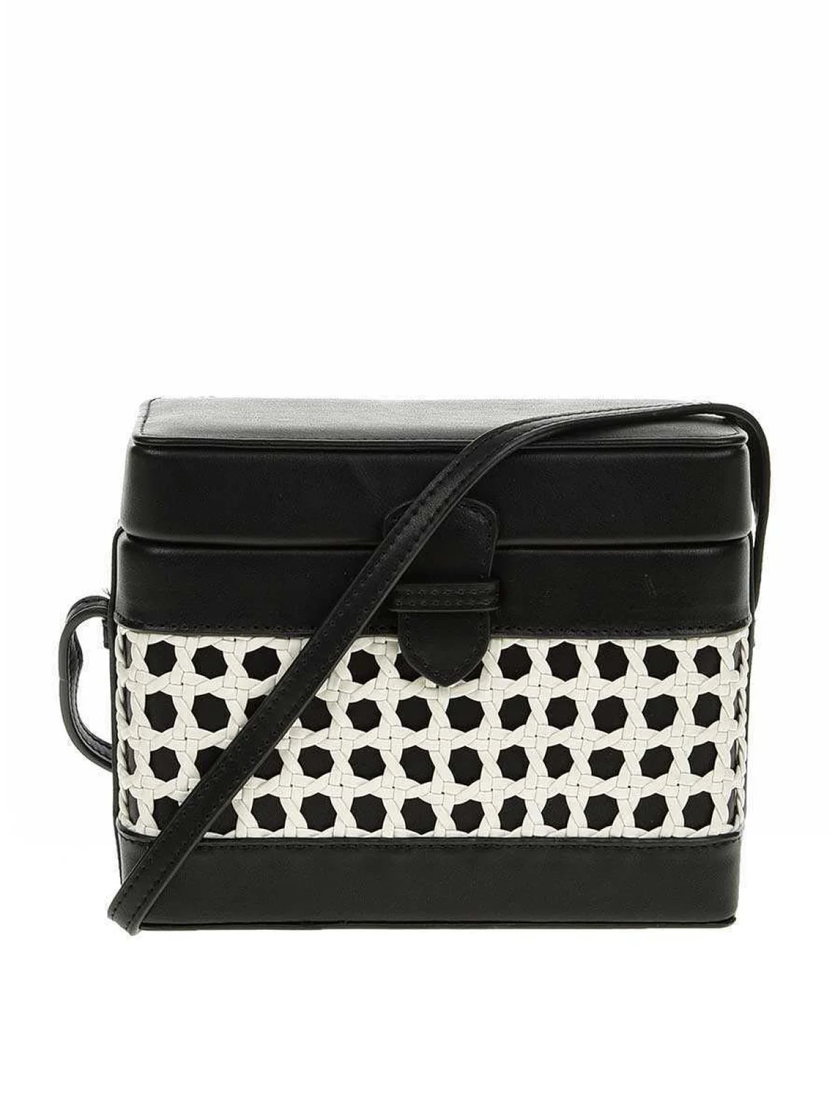 Hasır Detaylı Kadın Çanta Standart Renk - 1