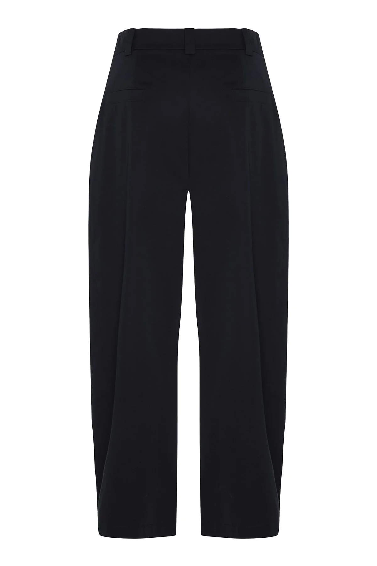 Havuç Paça Pantolon Lacivert - 5