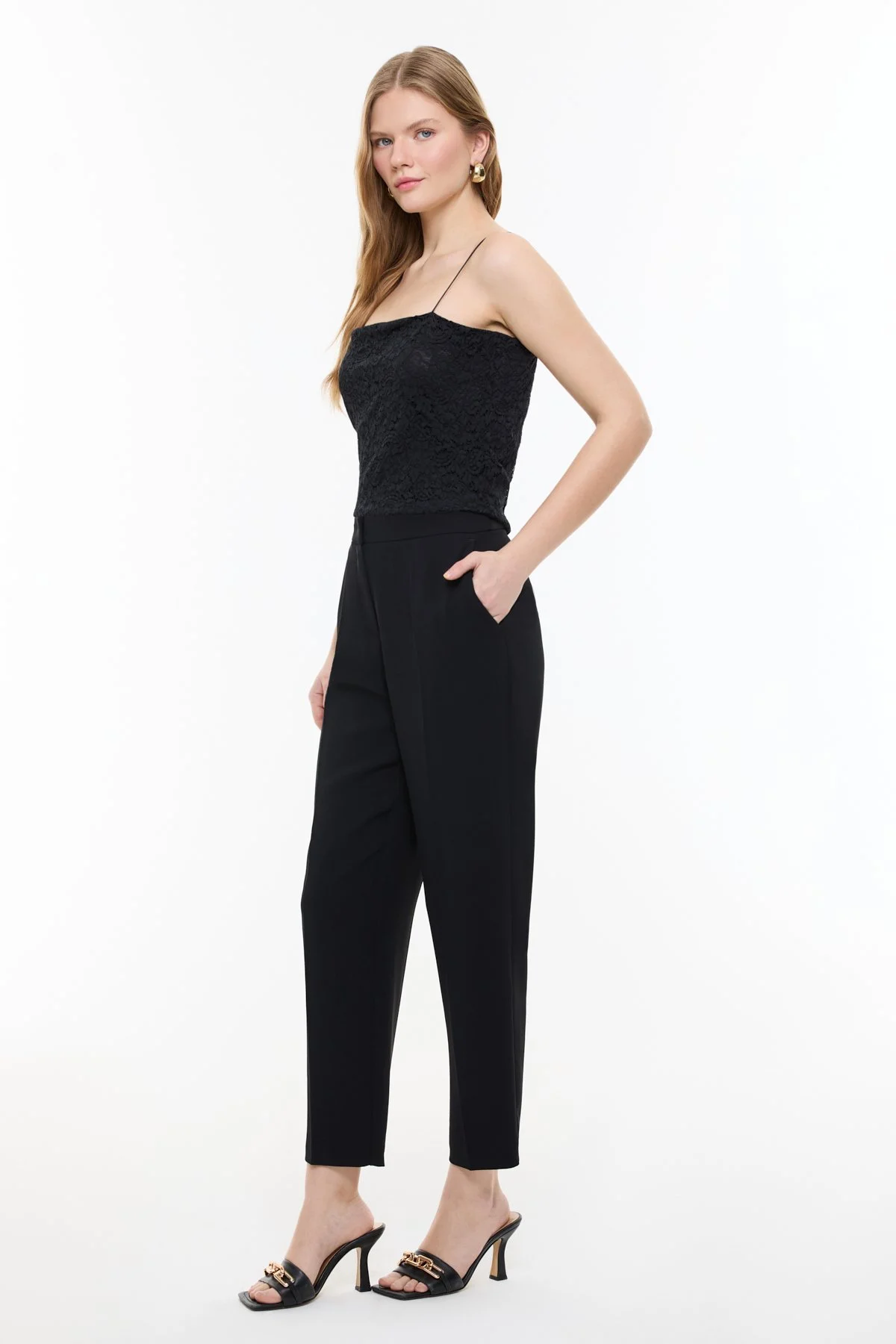 Havuç Pantolon Siyah - 3