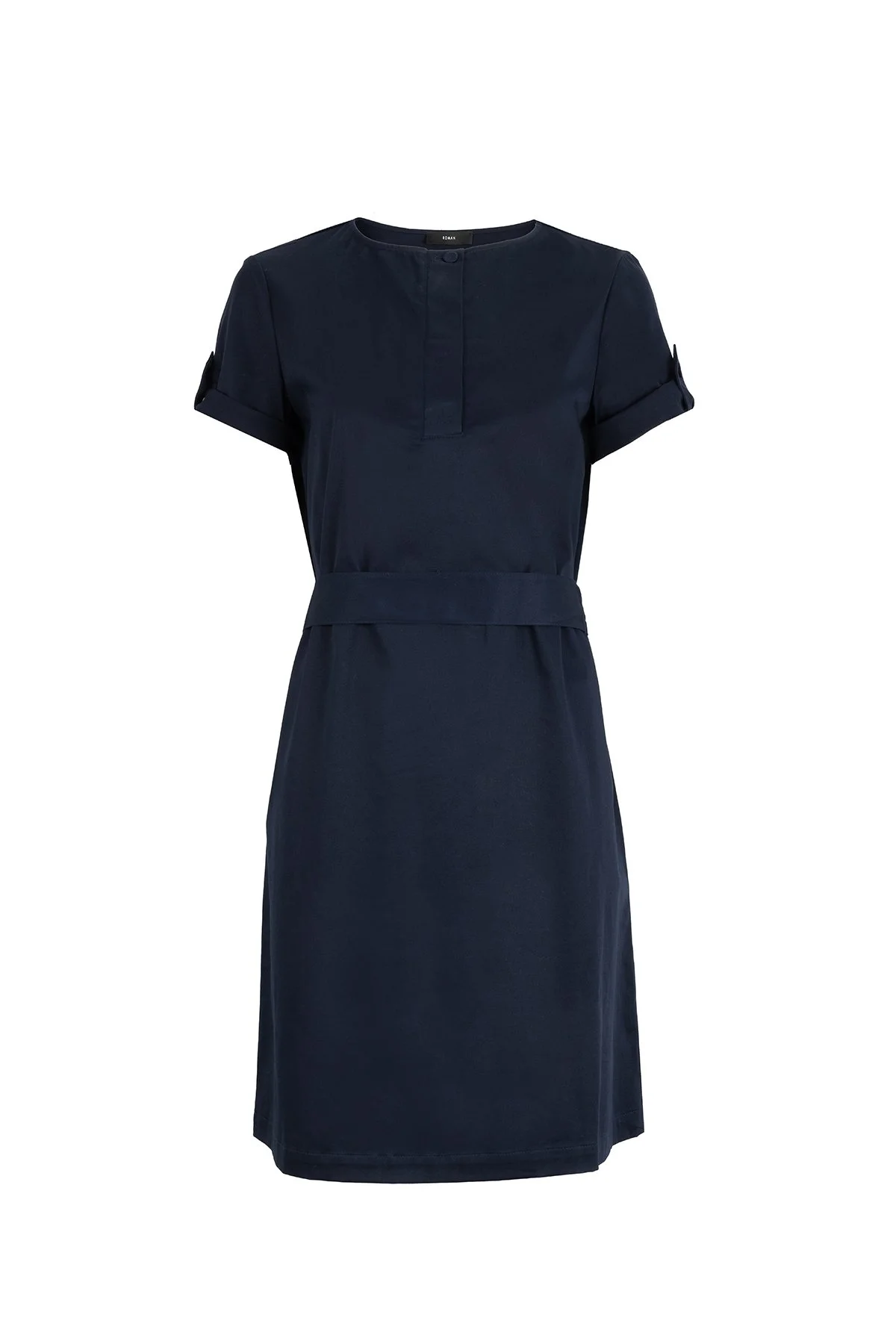 INTP1103 Elbise Lacivert - 1