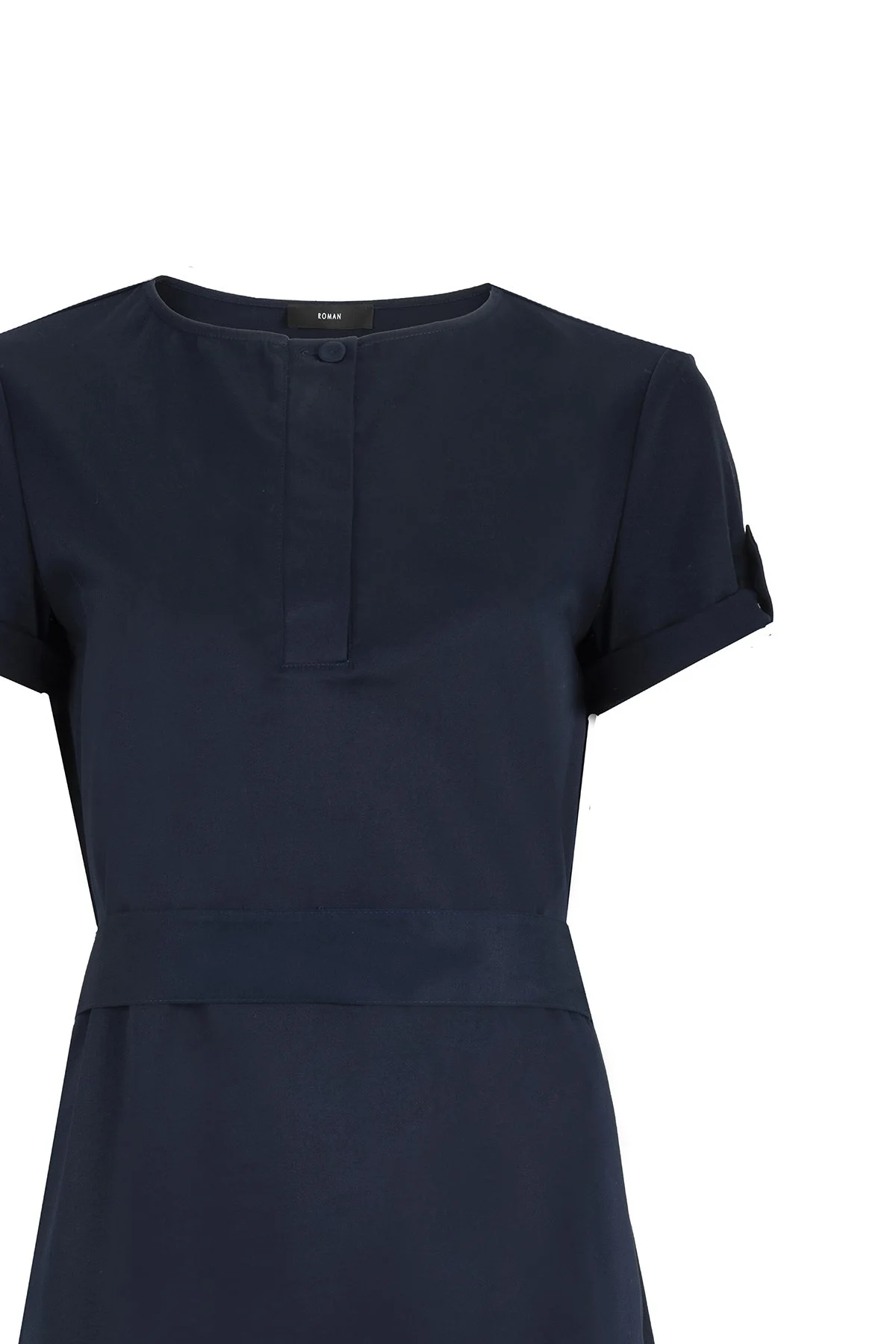 INTP1103 Elbise Lacivert - 3