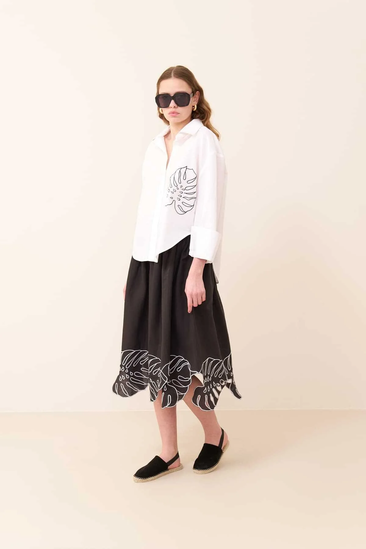 İşlemeli Gömlek Standart Renk - 3