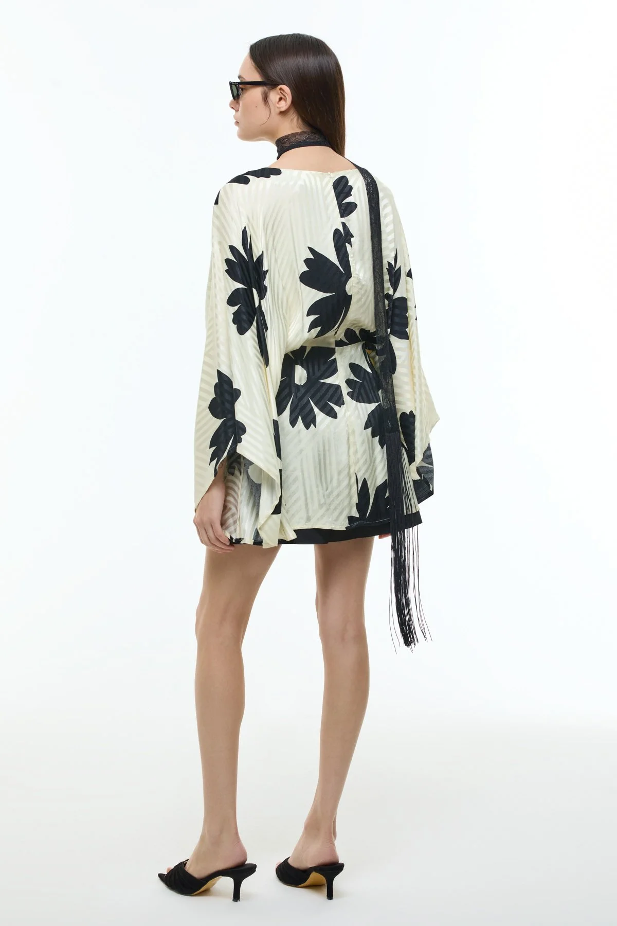 İspanyol Kol Saten Tunik Standart Renk - 2