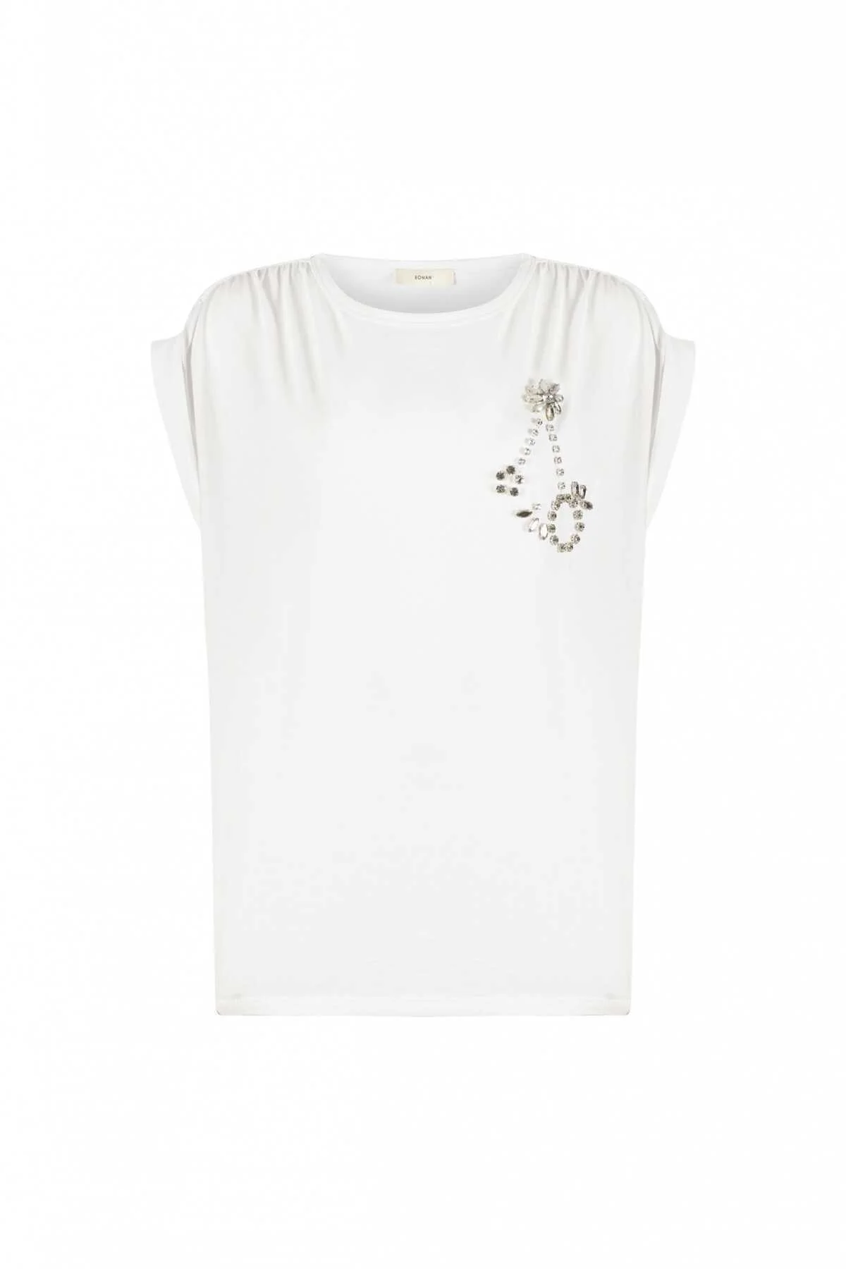 K19 54136 T-SHIRT Beyaz - 5