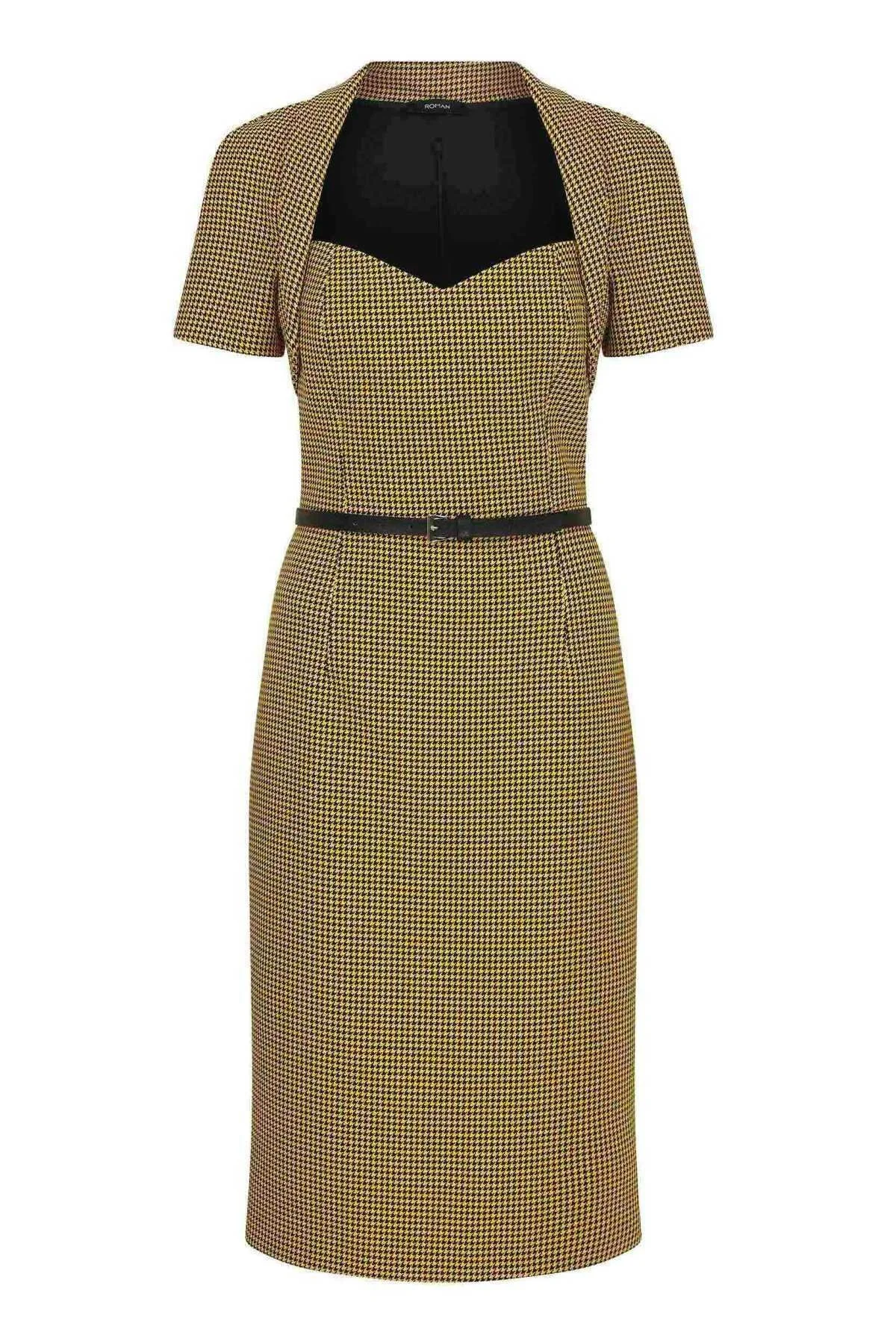 Midi Boy Elbise Standart Renk - 4