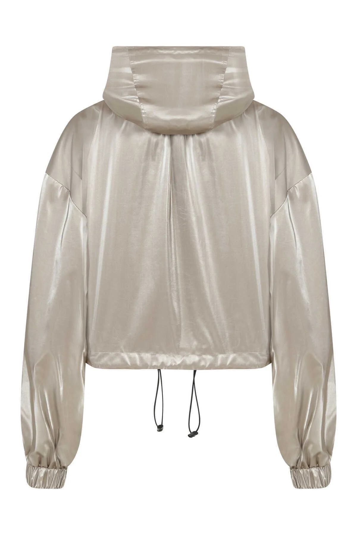 Kapüşonlu Yağmurluk Bej - 5