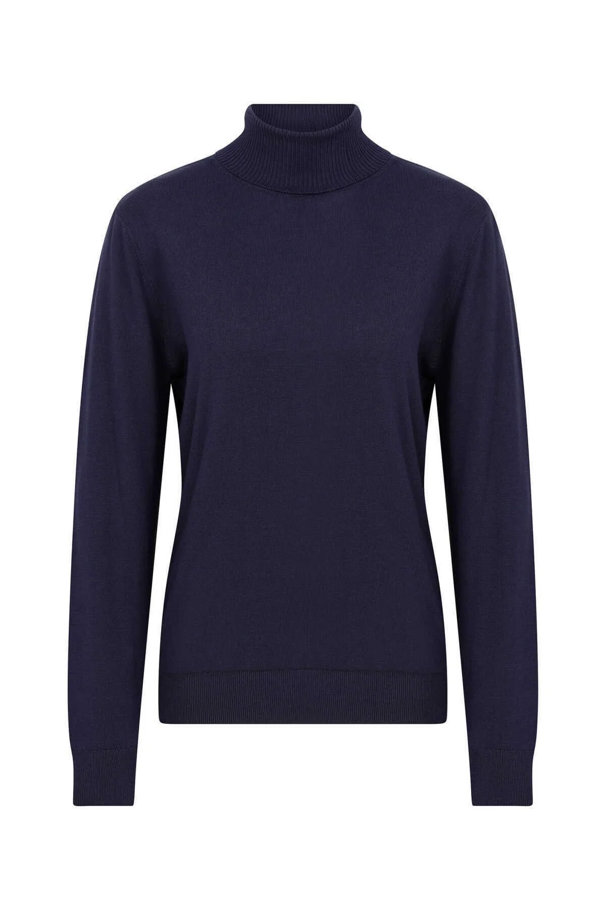 Balıkçı Yaka Triko Lacivert - 1