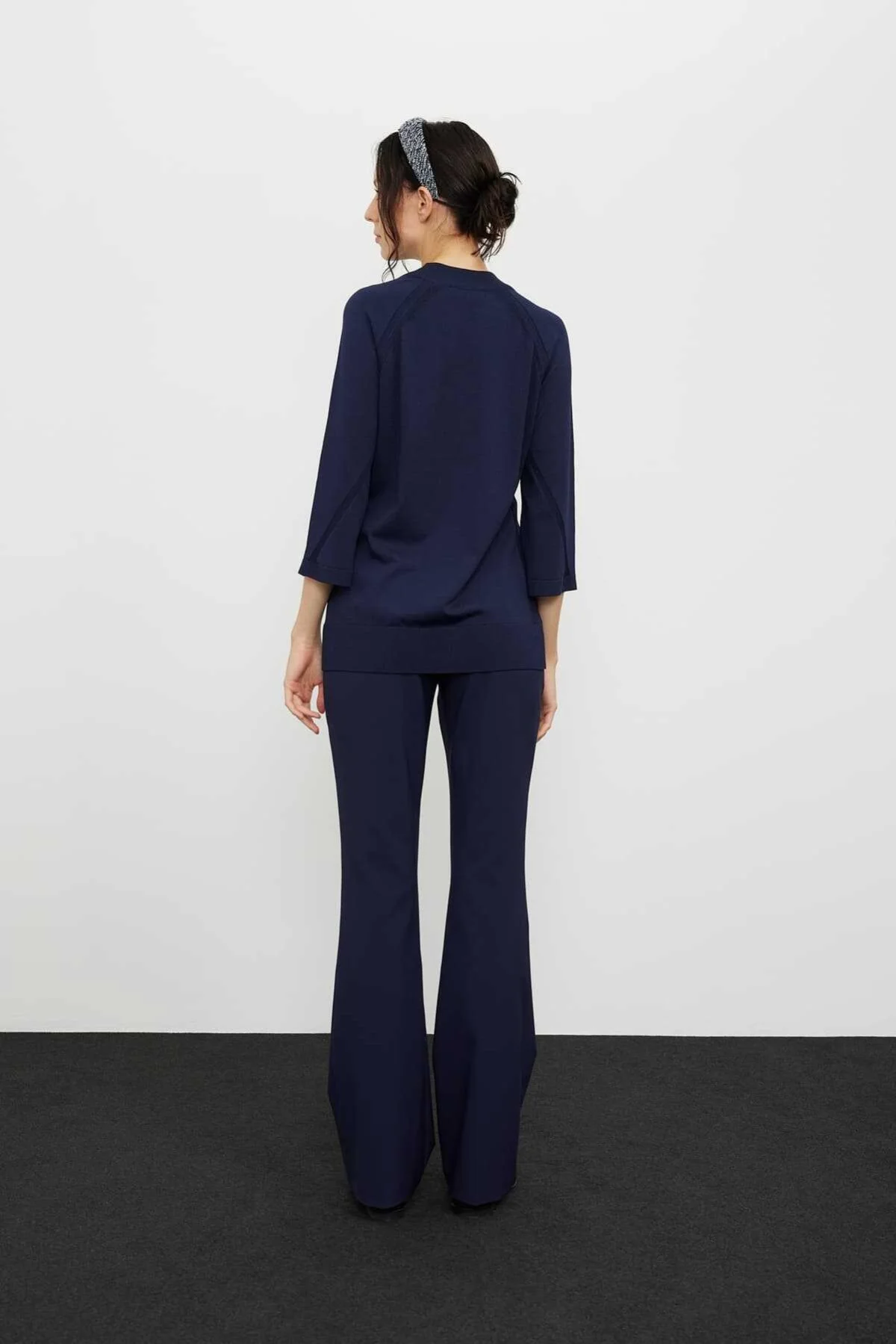 Truvakar Kol Basic Triko Lacivert - 2