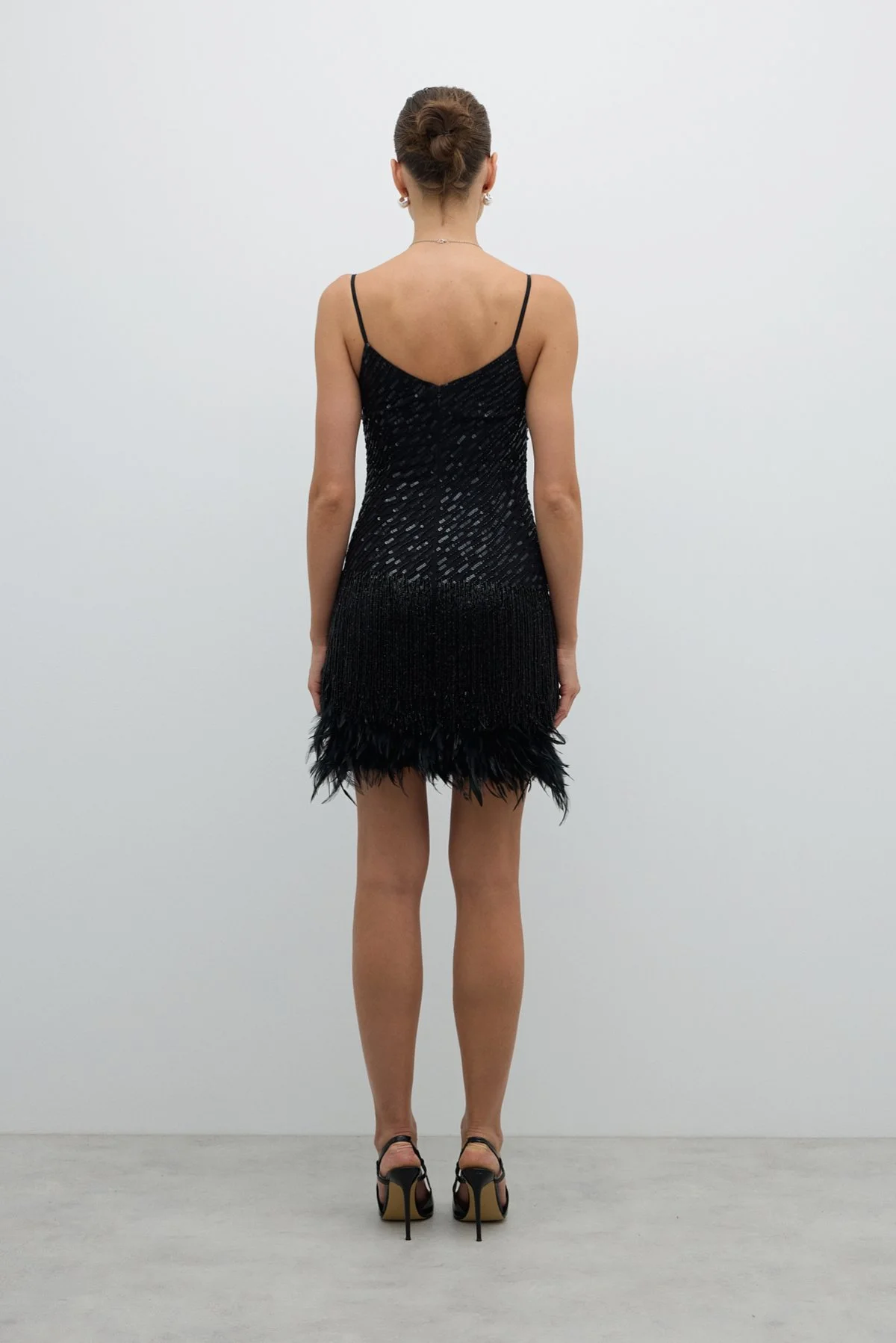 K26 61101 Elbise Siyah - 2