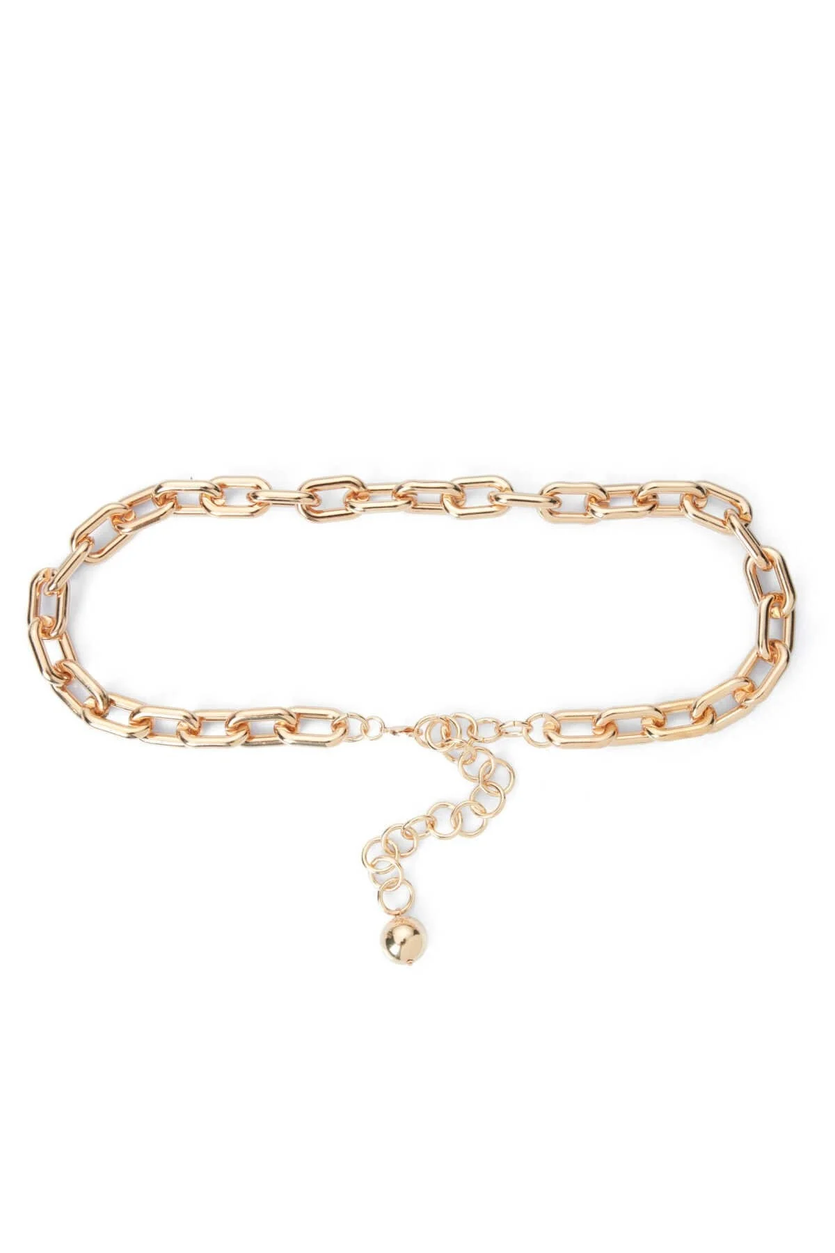 Kalın Zincirli Kemer Standart Renk - 1