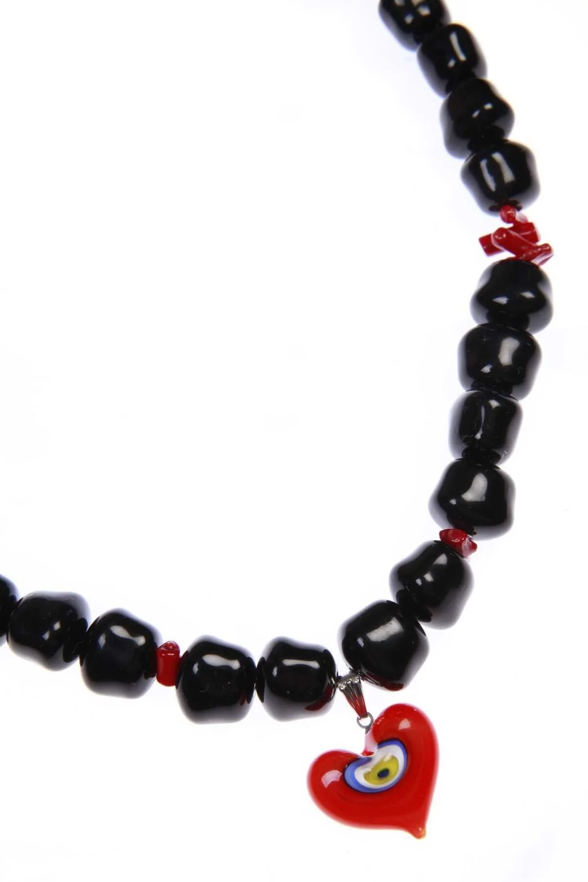 Kalp Figürlü Kadın Kolye Standart Renk - 2