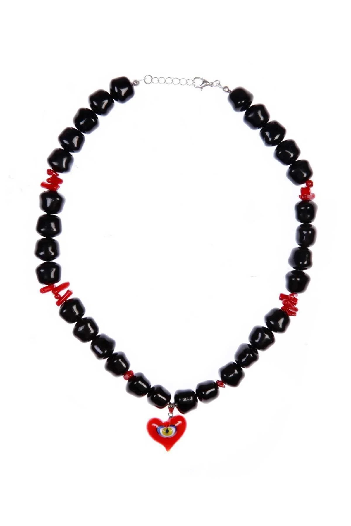 Kalp Figürlü Kadın Kolye Standart Renk - 1