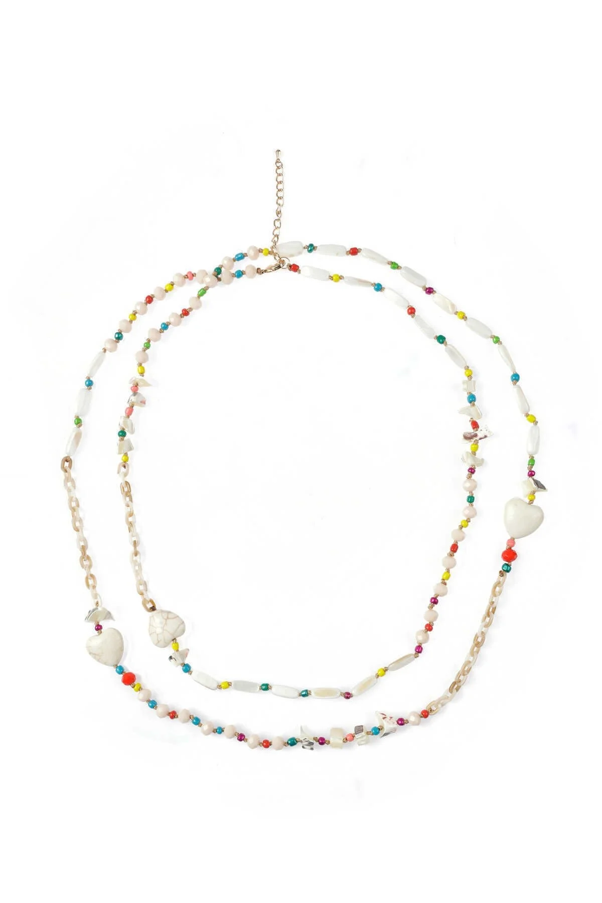 Kalpli Uzun Kolye Standart Renk - 3