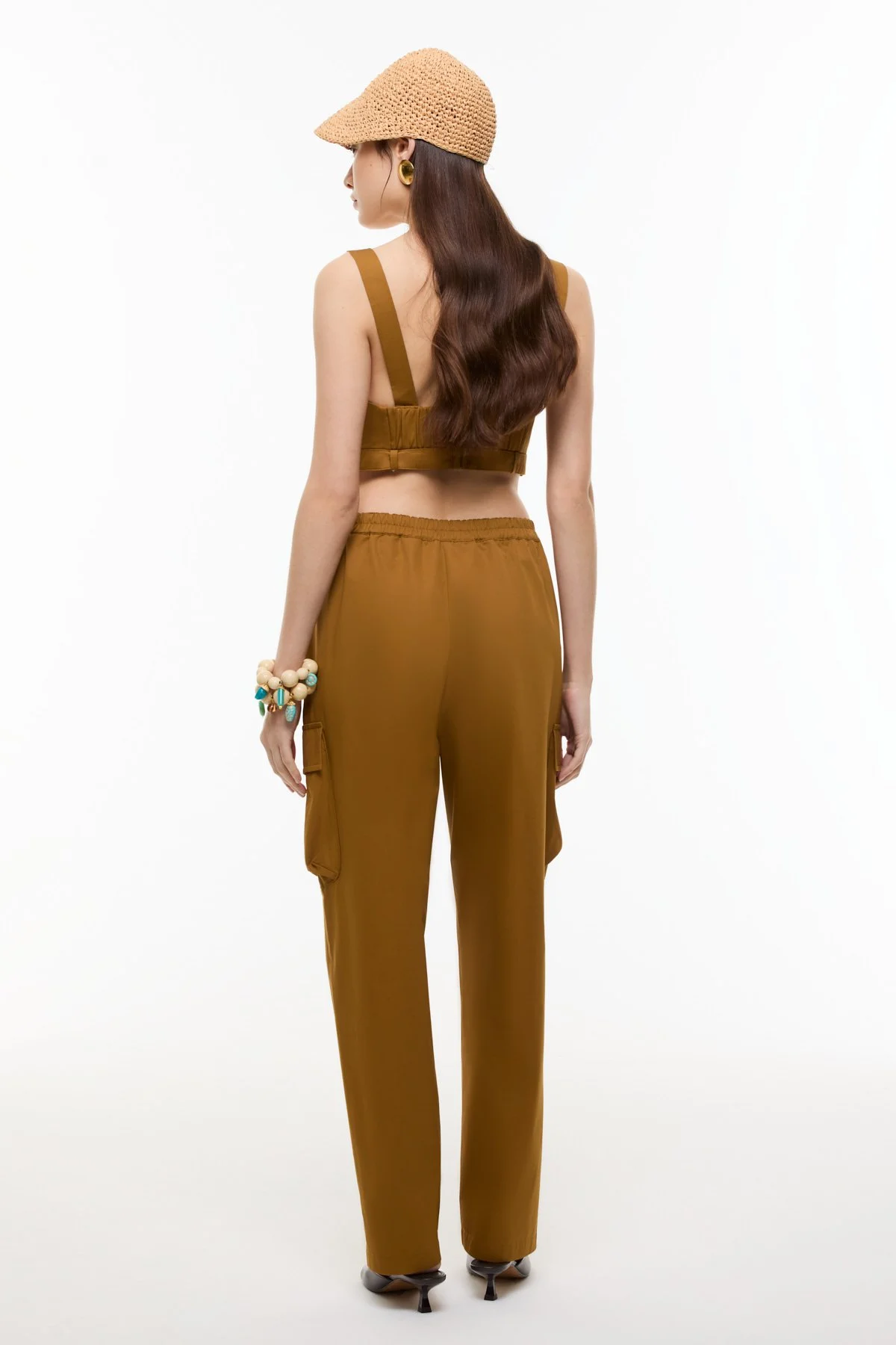 Kargo Cepli Pantolon Kahve - 2