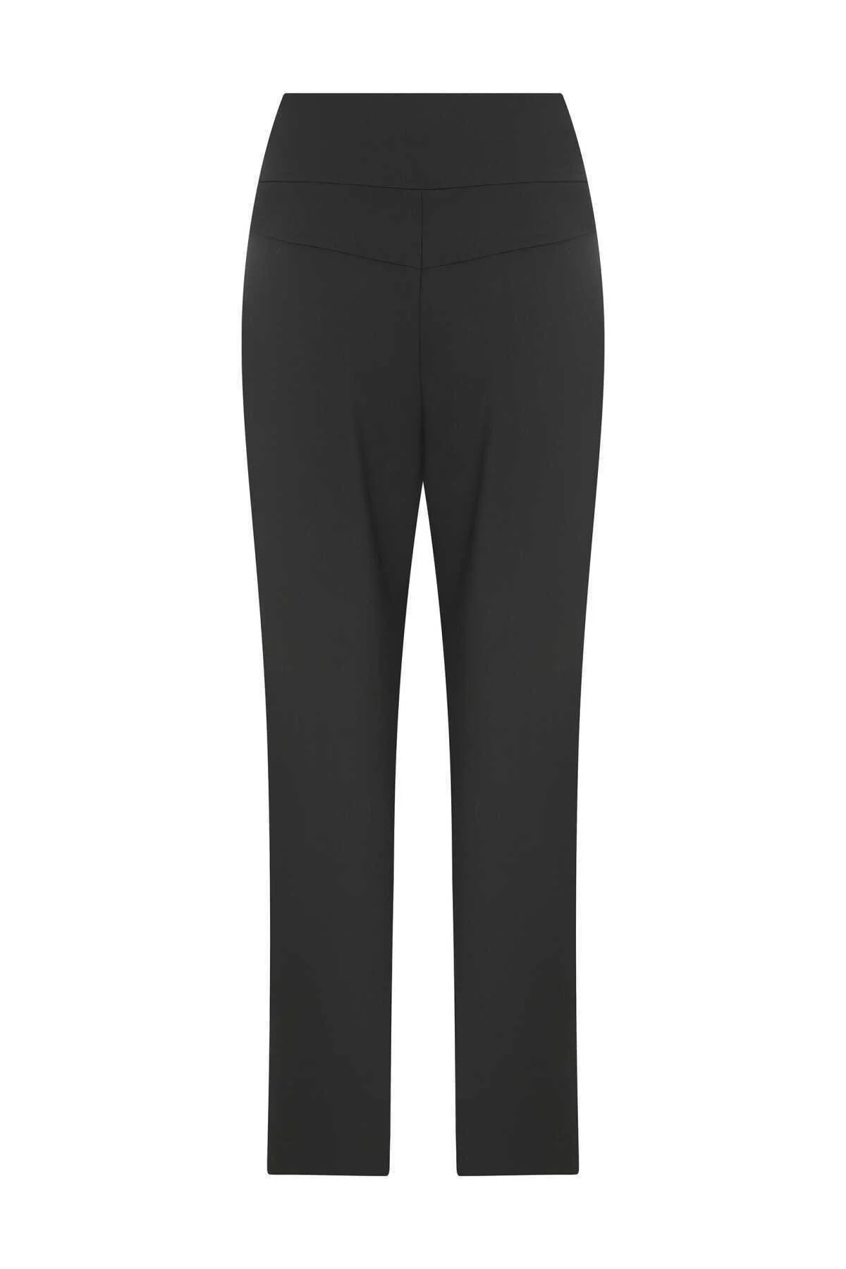  Kısa Paçalı Kadın Pantolon Siyah - 5