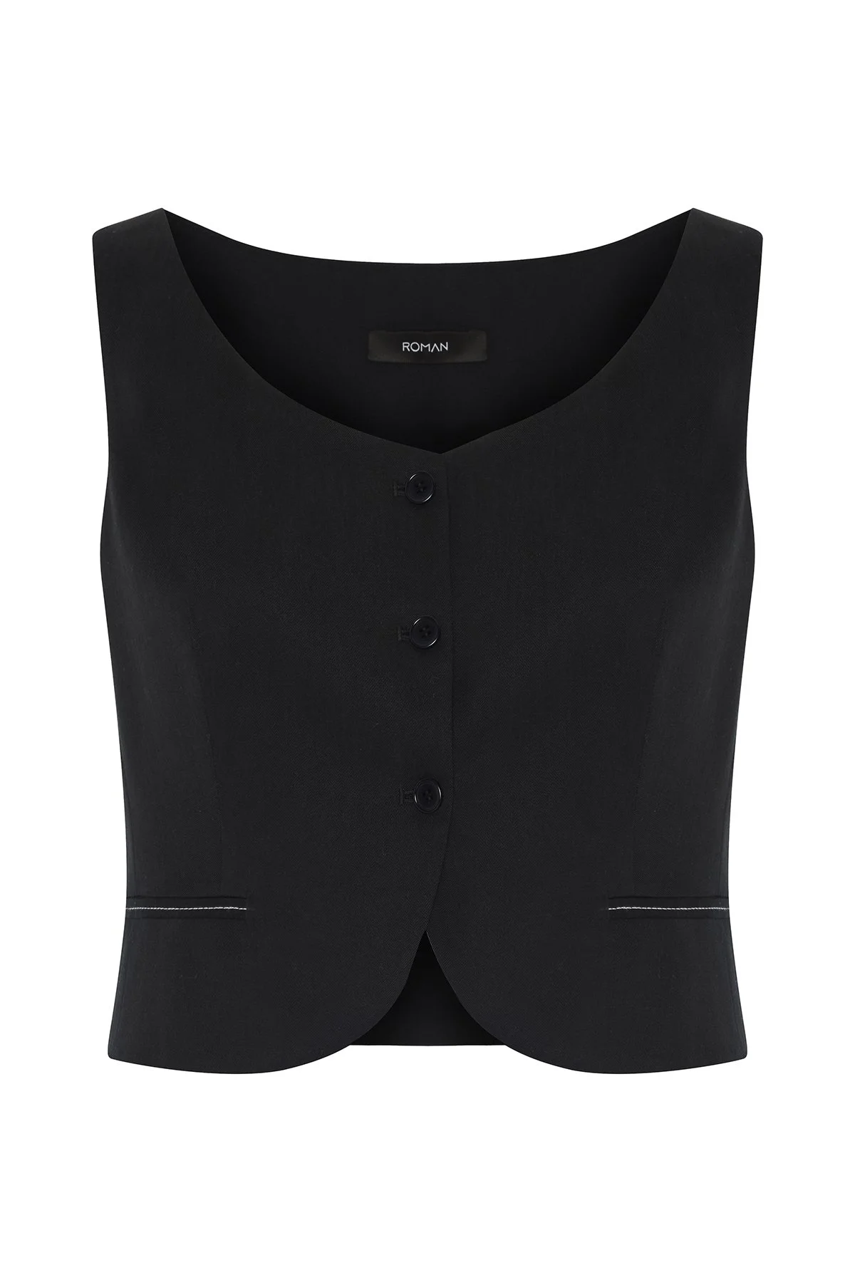 Tailored Fit Yelek Lacivert - 5