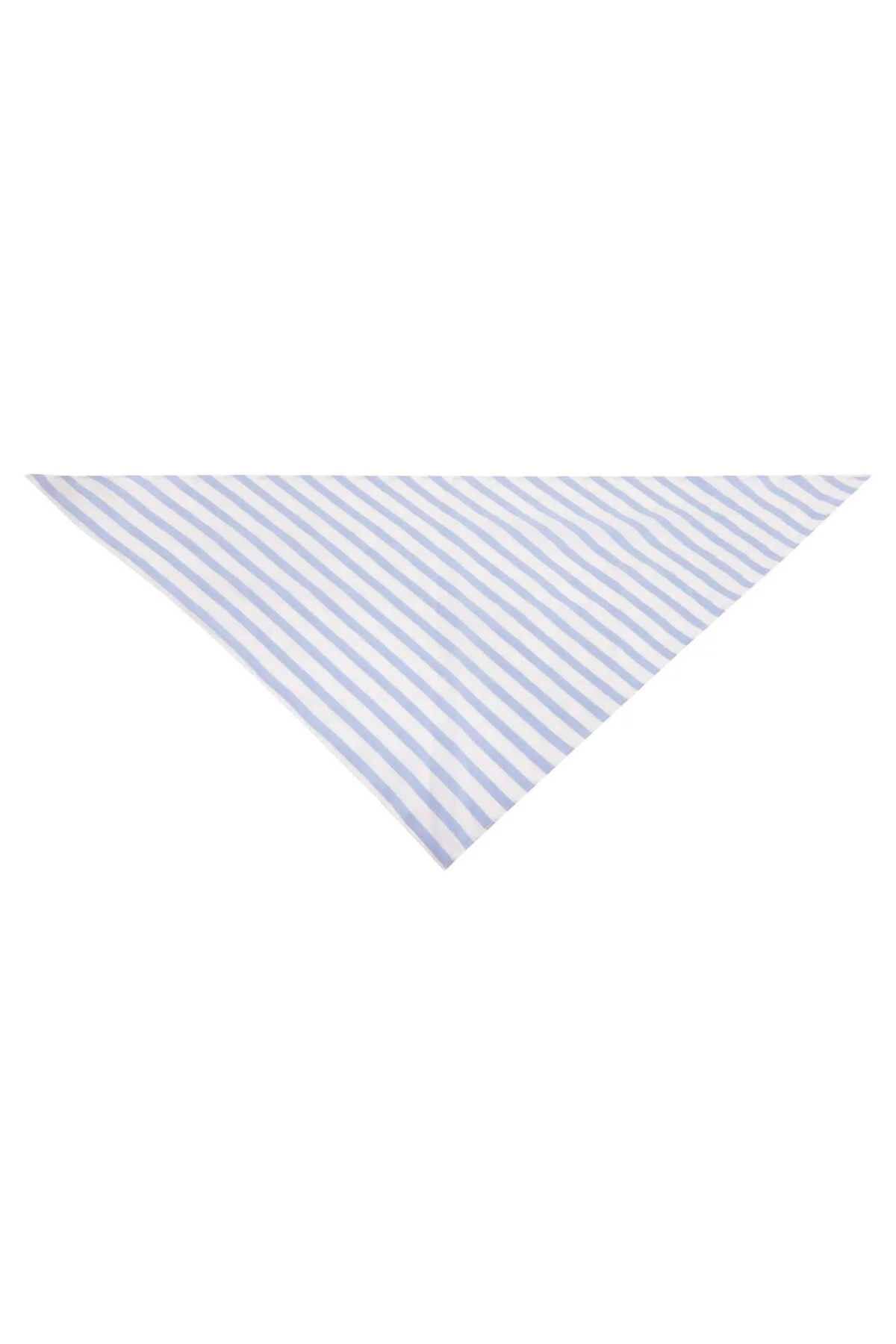 Mavi Çizgili Eşarp Standart Renk - 1