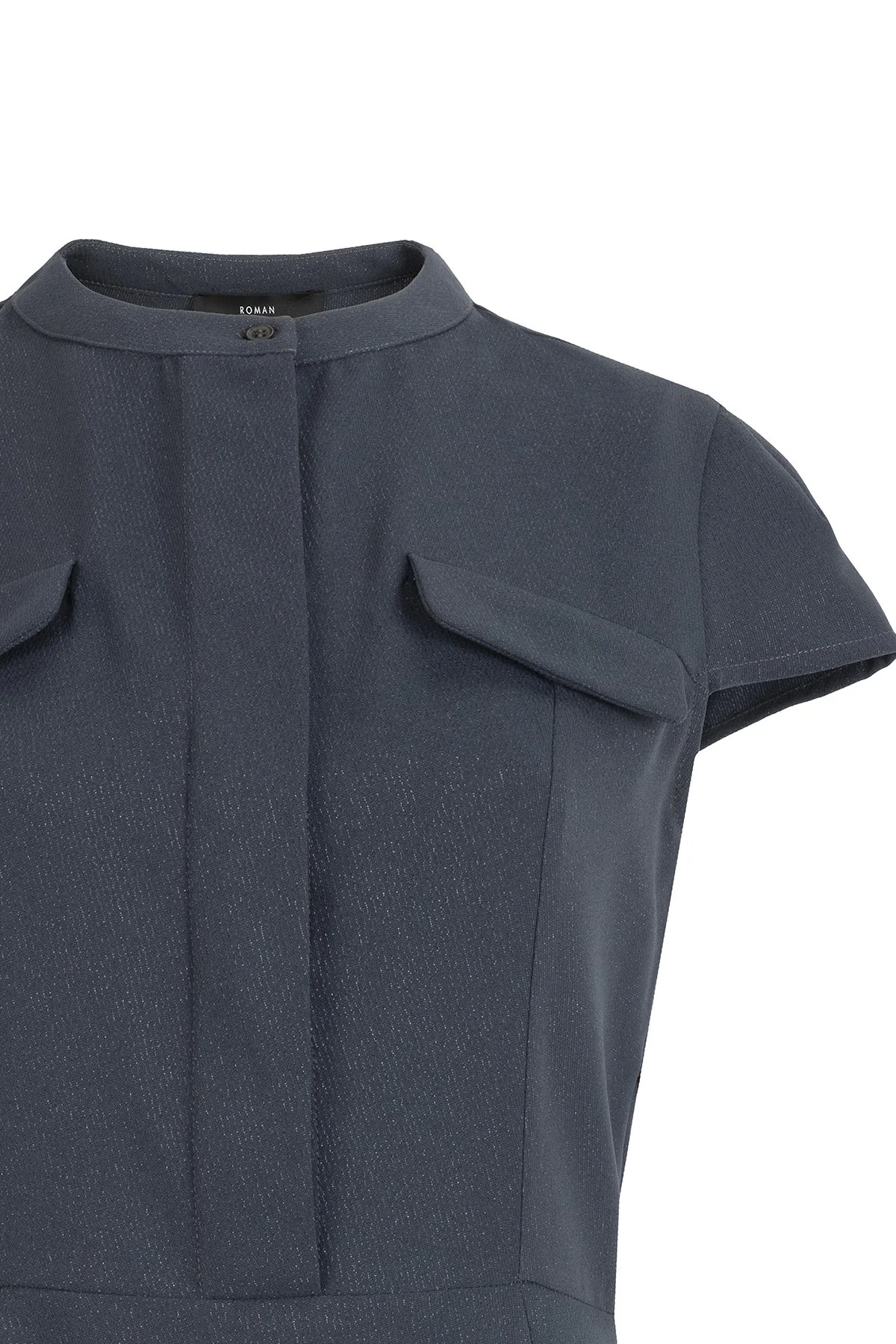 MDK 16081 ELBISE Gri - 3