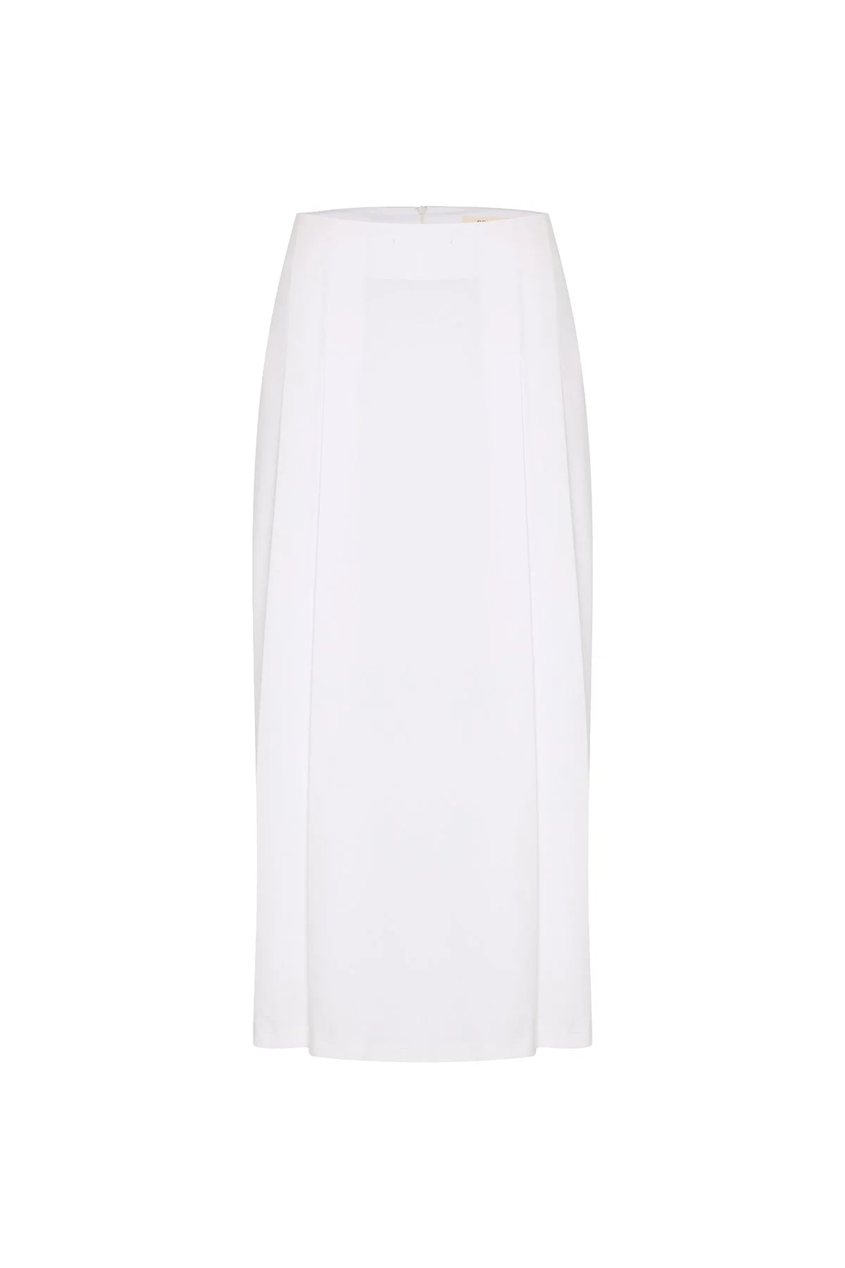 Pileli Etek Beyaz - 1