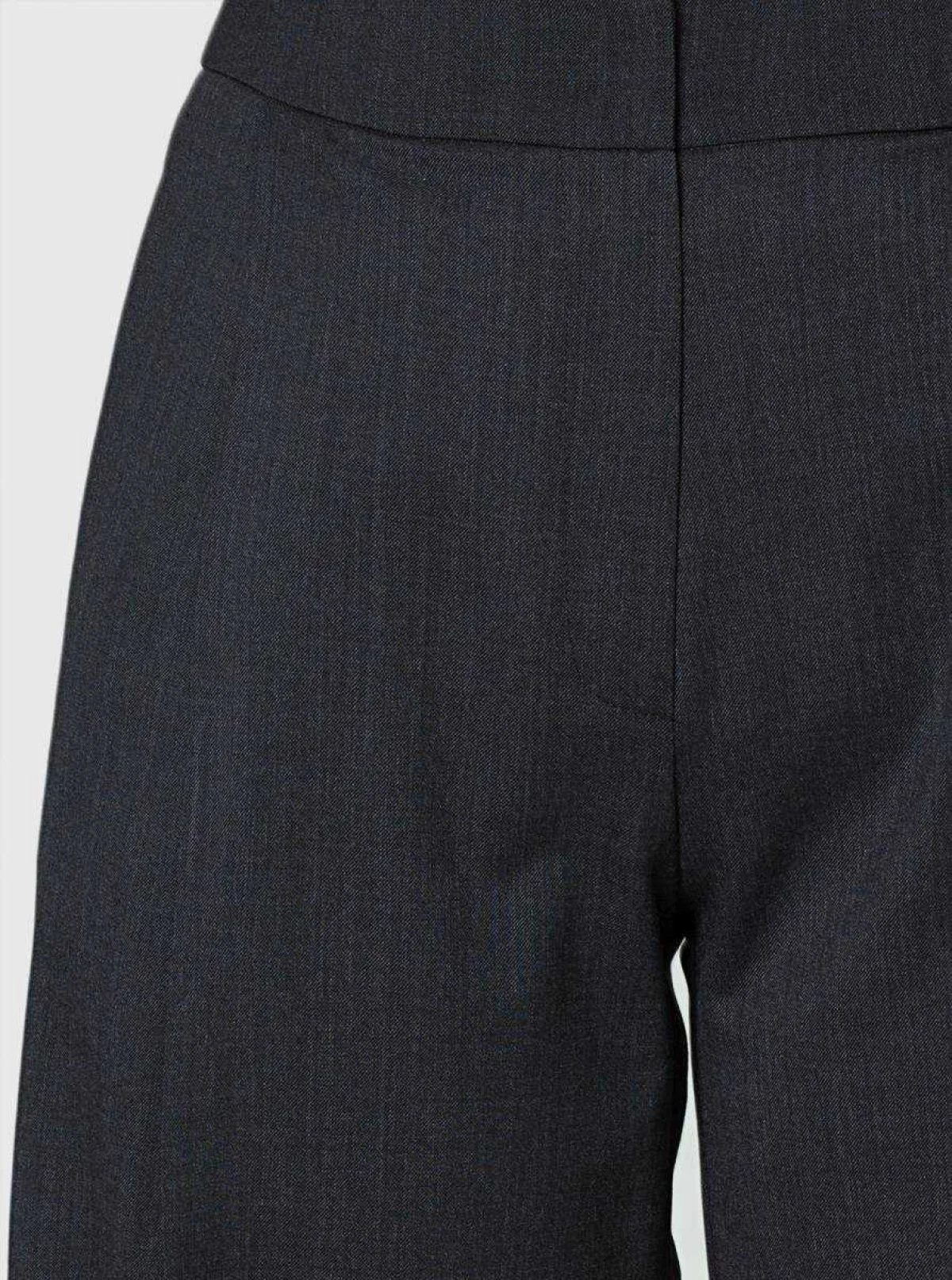  Piliseli Bol Paça Kadın Pantolon Antrasit - 3